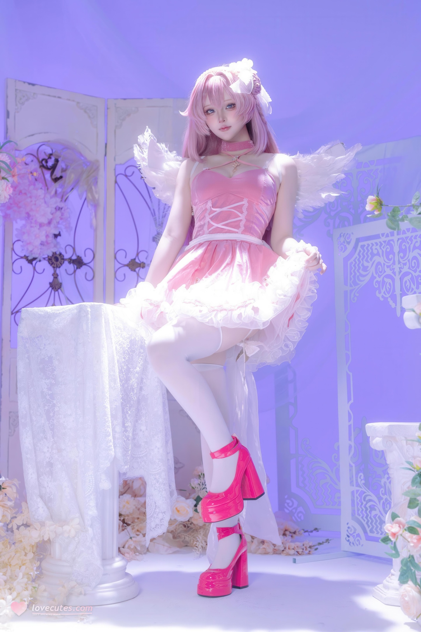 [Cosplay] Yuy Fish - Dorothy's Dawn Party: Captivating Character Recreation in a Party Atmosphere, 63P