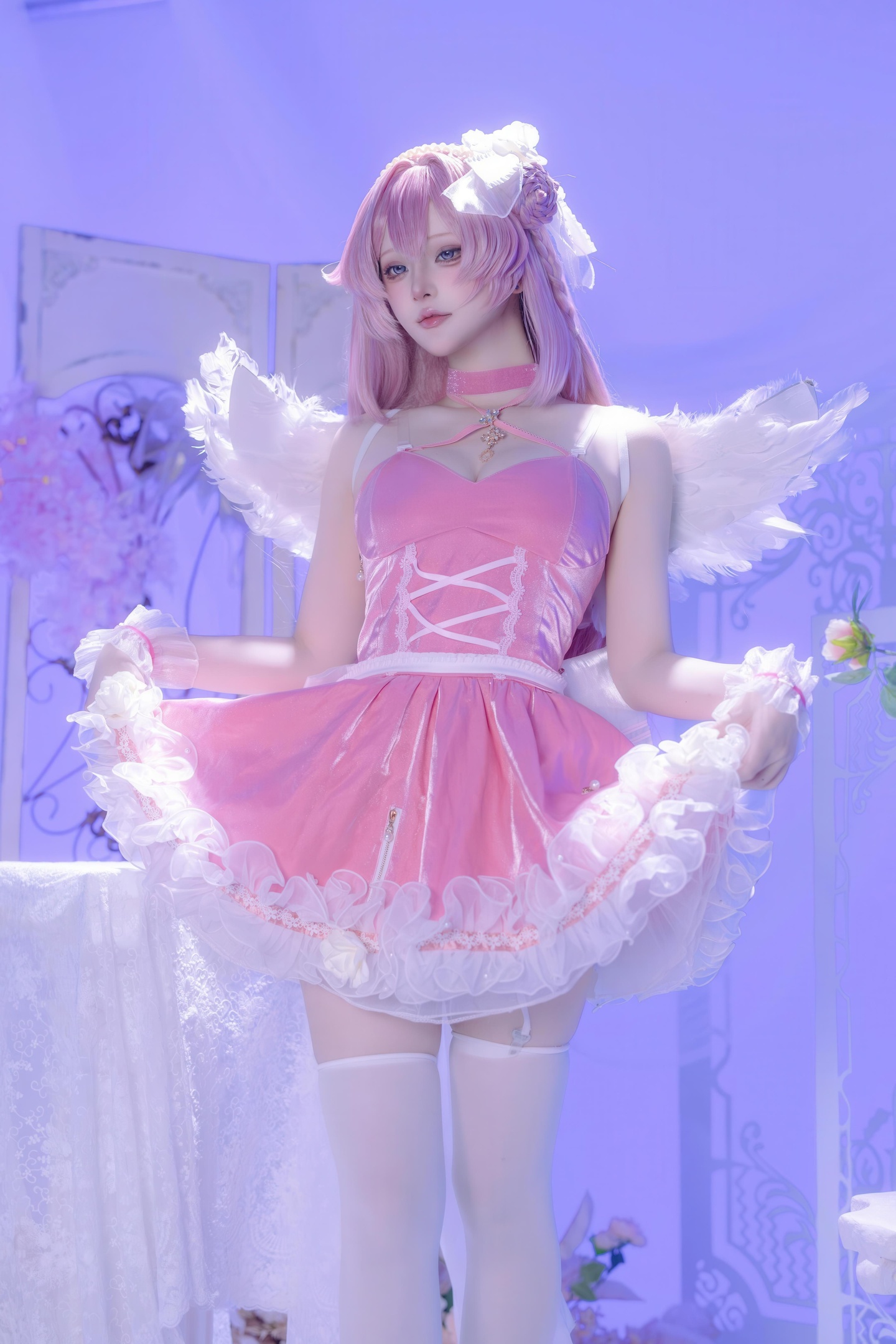 [Cosplay] Yuy Fish - Dorothy's Dawn Party: Captivating Character Recreation in a Party Atmosphere, 63P