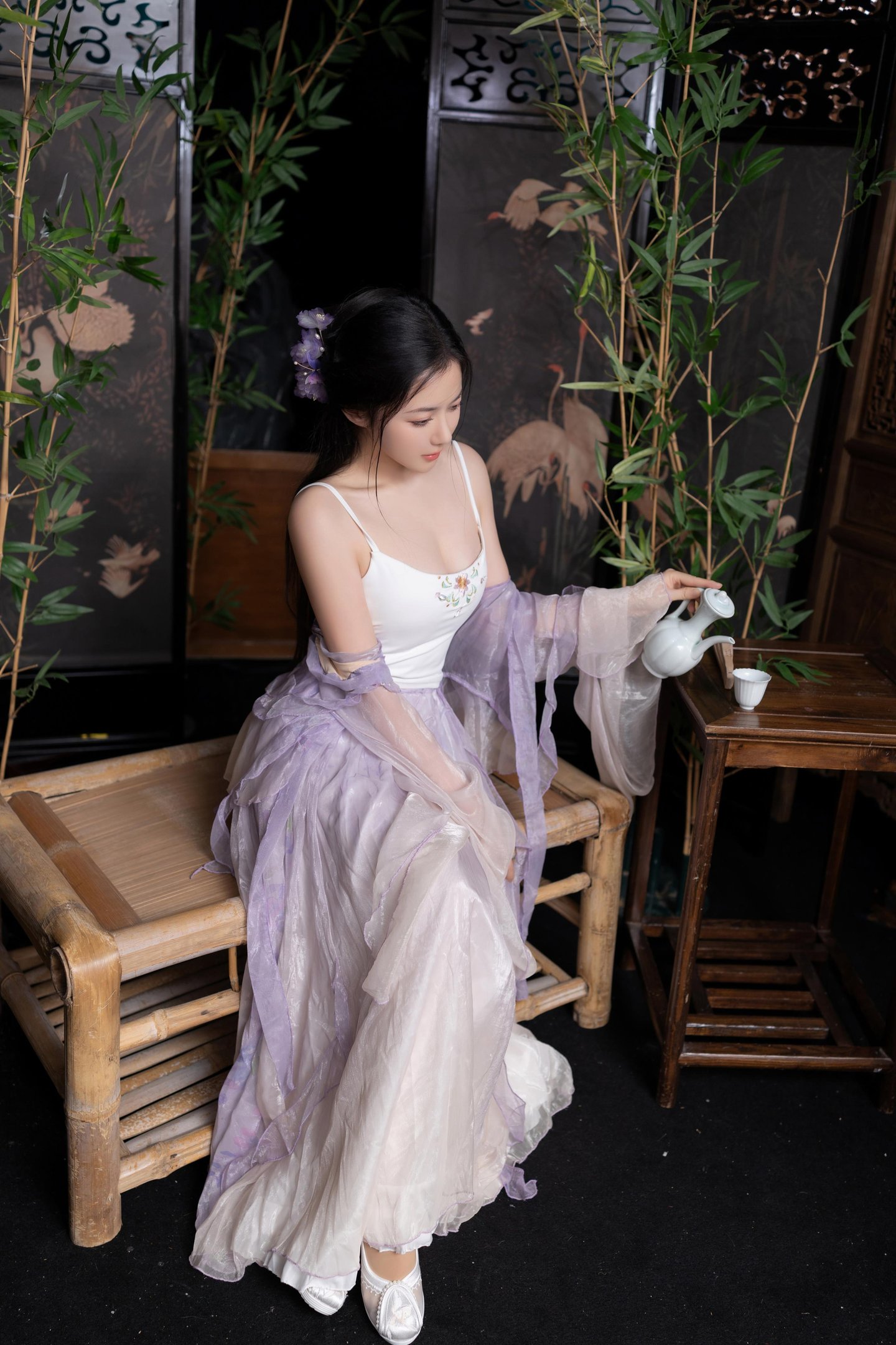 '[Mô Hình] Caviar Fish - Bướm: Không khí nhẹ nhàng dưới chủ đề bướm cổ điển, đường nét chân dài và biểu cảm ấn tượng 120P'