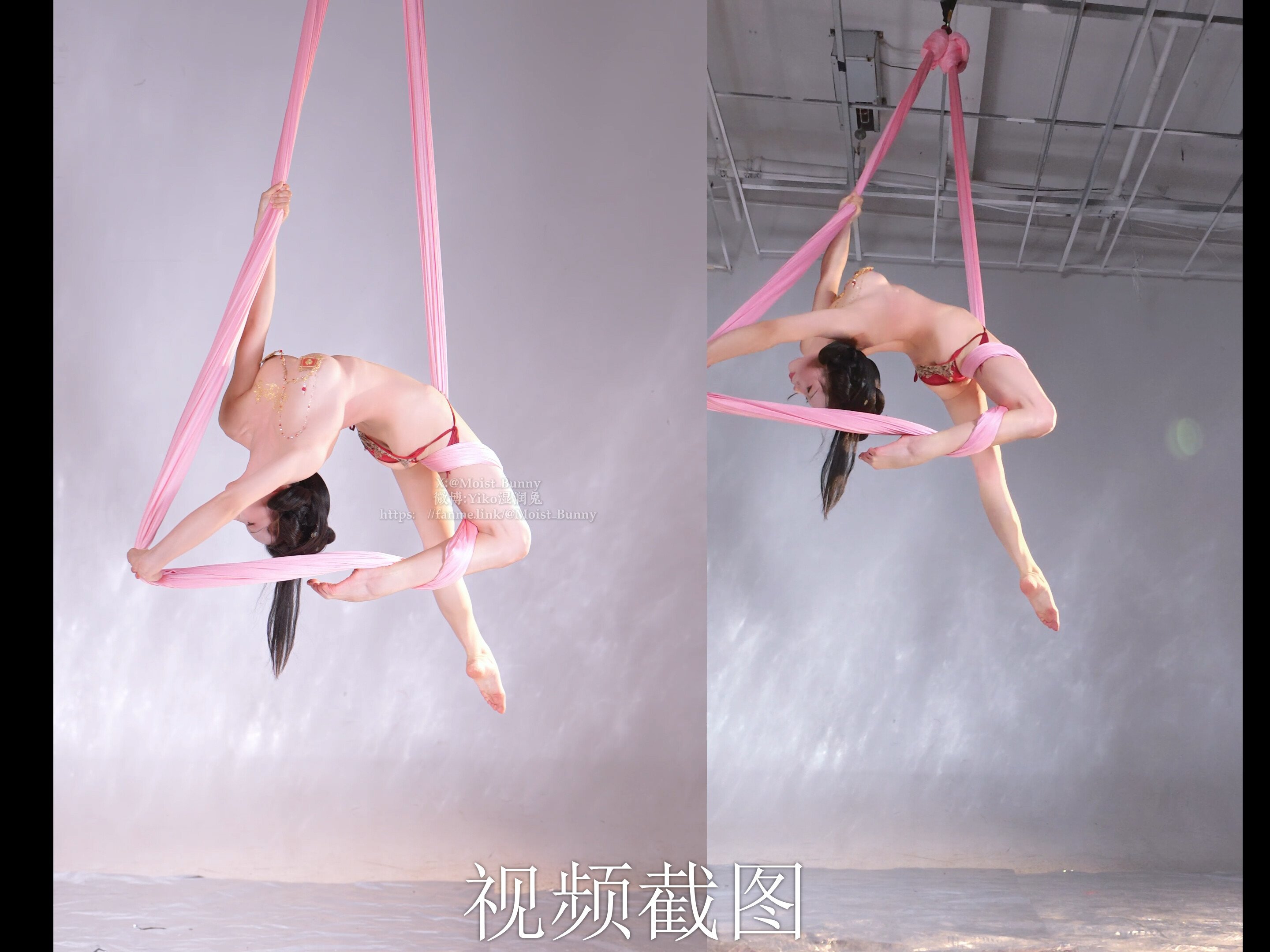 [사진] 끈끈한 둥글이 토끼, 토끼 엄마를 물다 - 빠른 말과 함께하는 금련의 봄: 하늘을 나는 고풍 스타일과 빨간 배꼽 요소의 조화, 시각적 긴장감과 아름다운 다리 라인이 매력적 93P2V