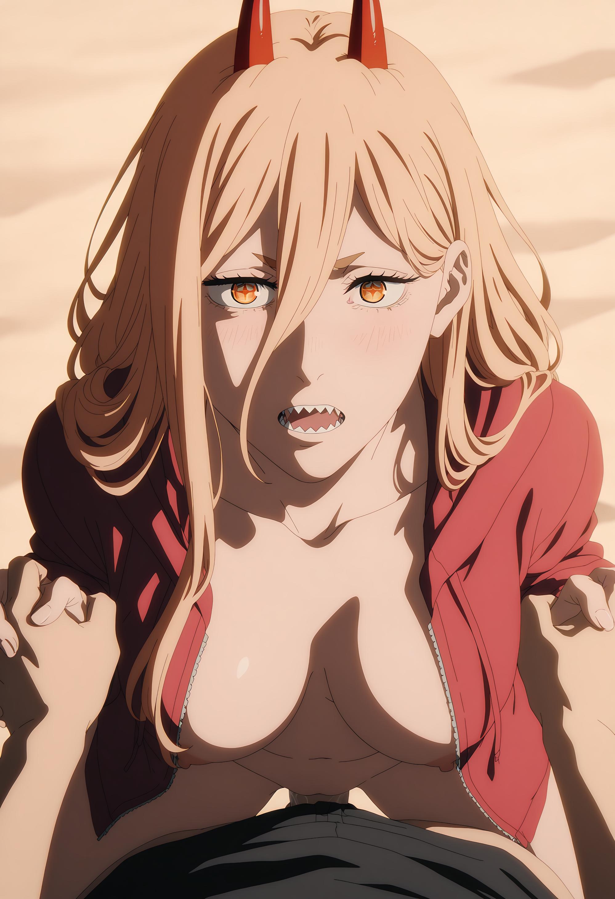 Cô Gái Anime Tạo Ra Bằng AI - Pawa: Cô Gái Vàng Tóc Khổng Lồ Trong Trang Phục Thể Thao, Tôn Vinh Đường Cong Quyến Rũ 50P