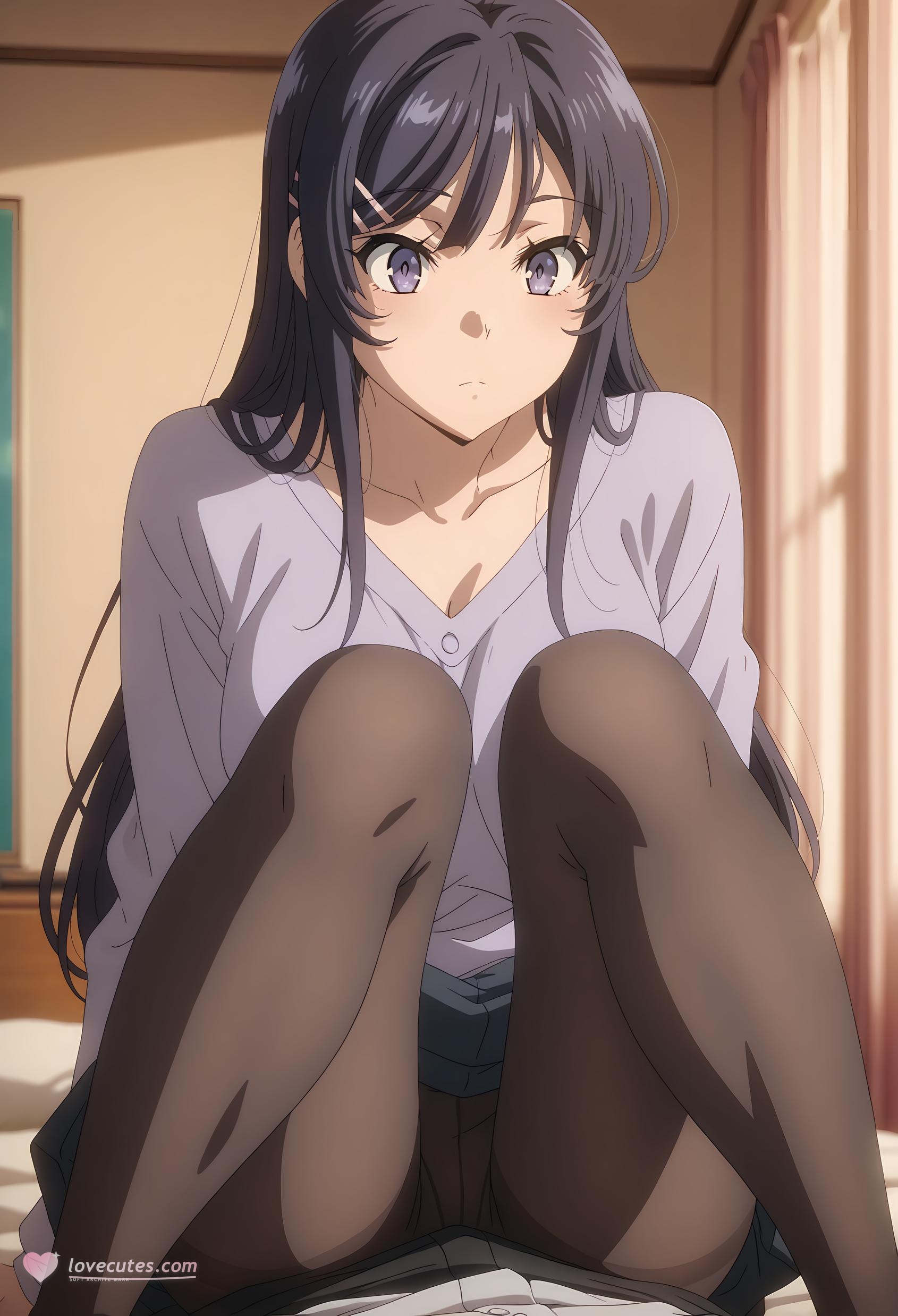 Cô Gái Anime Tạo Bởi AI - 樱岛麻衣: Series Chàng Trai Heo Con Tuổi Teen Với Cô Gái Ngực Khủng Trong Bộ Bikini Trắng, Tôn Vinh Đường Cong Hoàn Hảo 53P