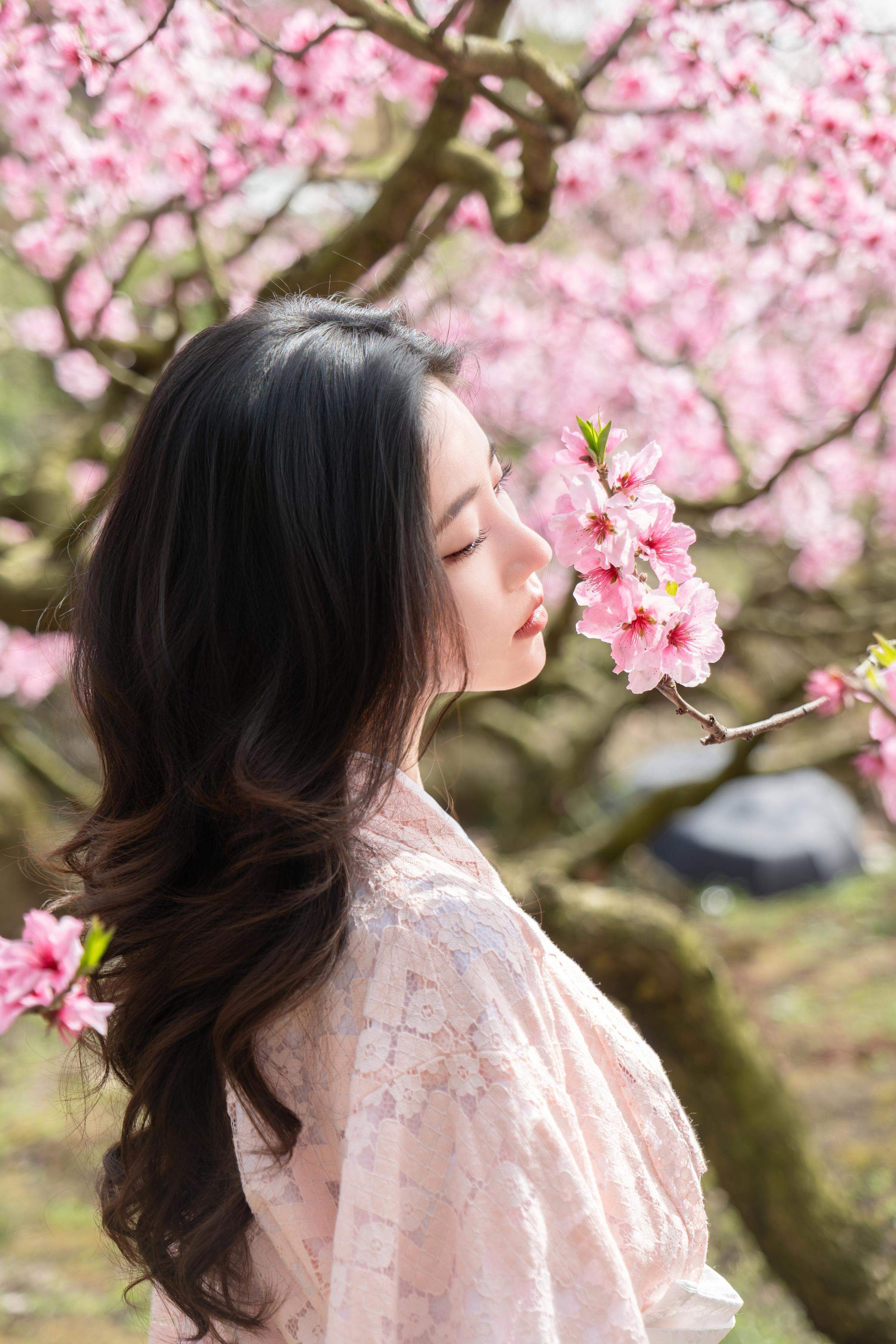 [私房] 年年Nnian - 漫花：櫻花古風外景與和風私房交織 柔美氛圍下的大尺度呈現 86P