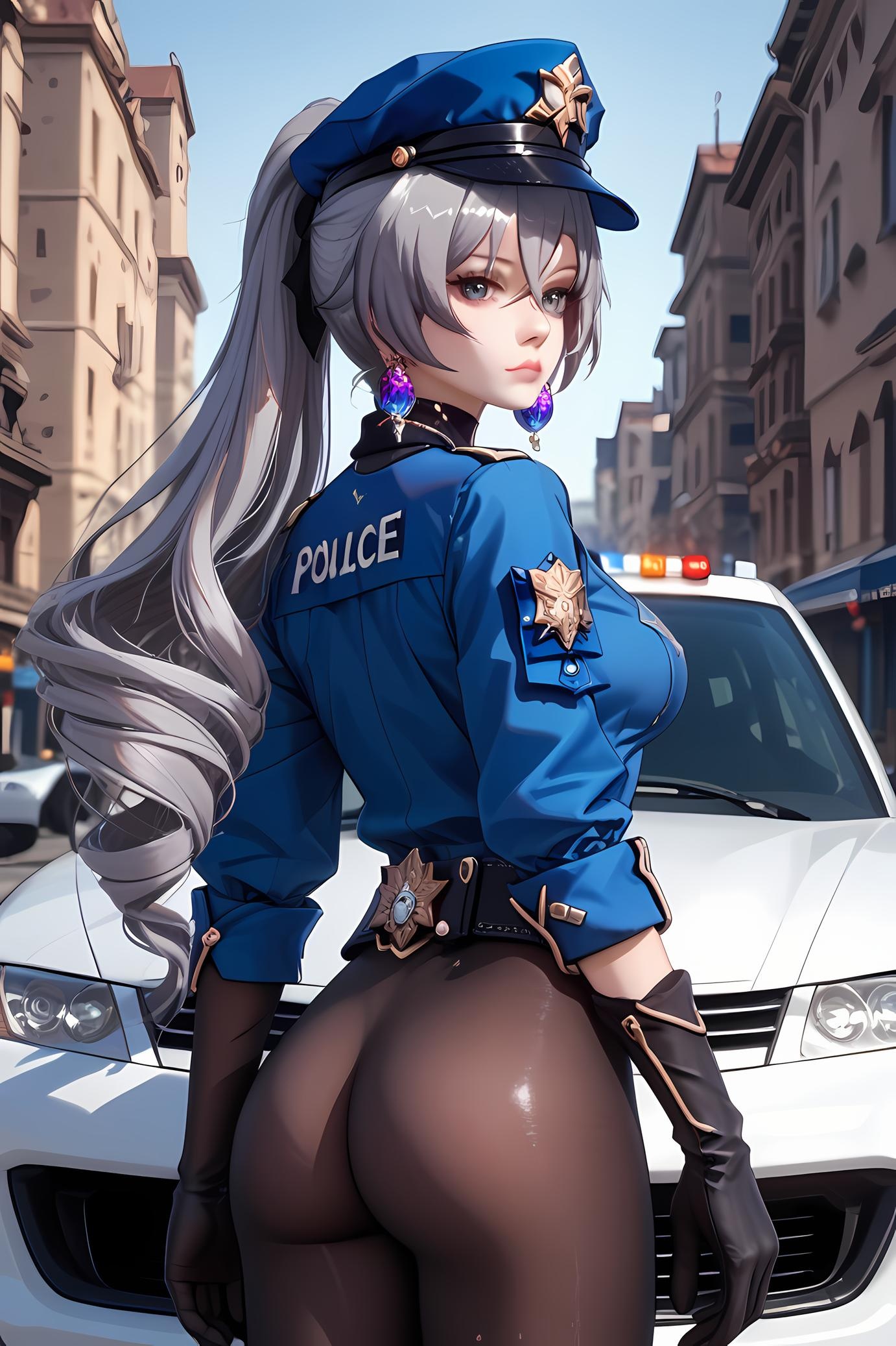 AI生成アニメ少女 - 崩坏星穹鉄道 ブローニャ：灰髪ピンクセーター巨乳 32P