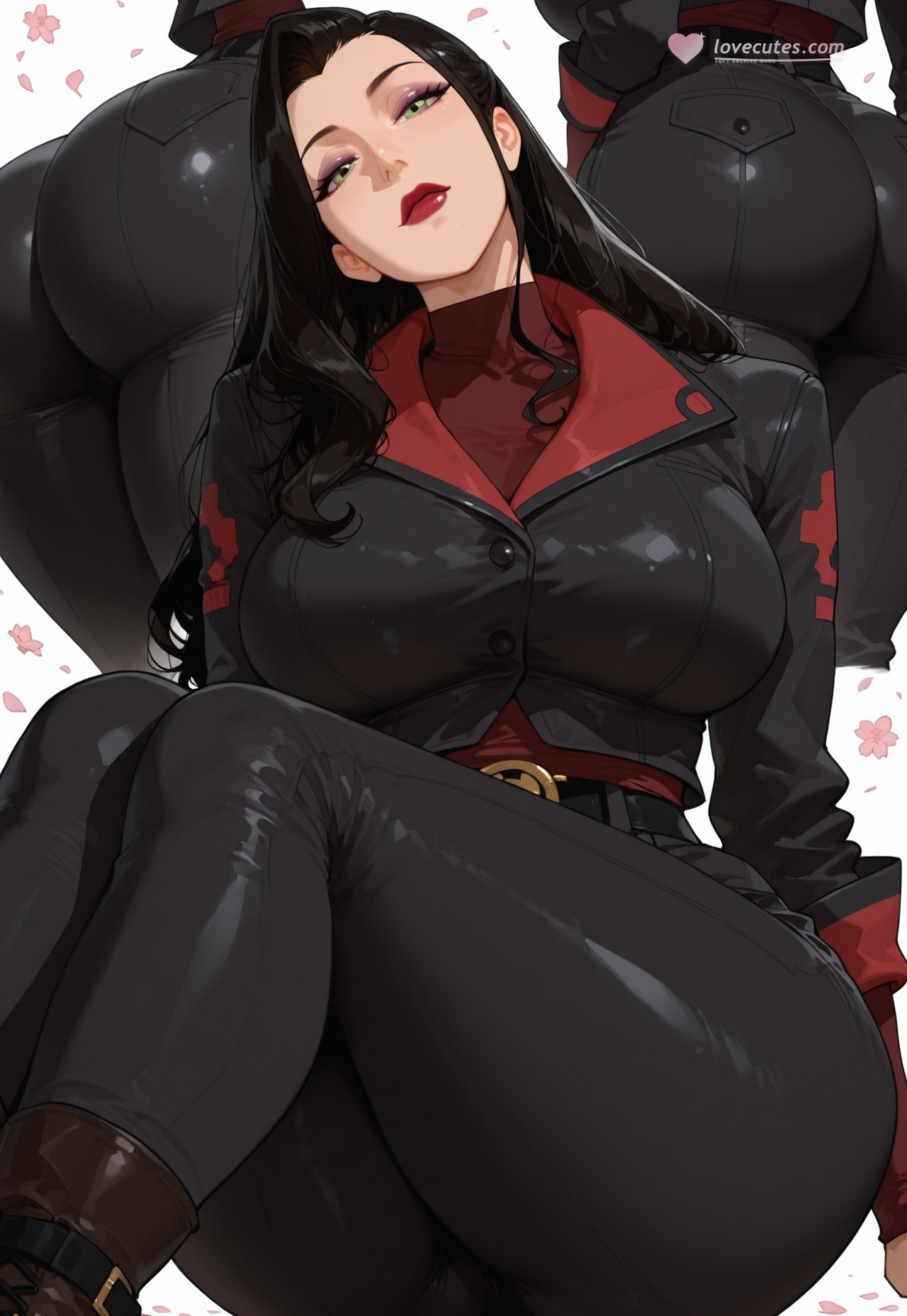 AI Generated Anime Girl - 科拉传奇 Asami Sato：黑色紧身衣爆乳巨臀 露穴口塞重口 198P
