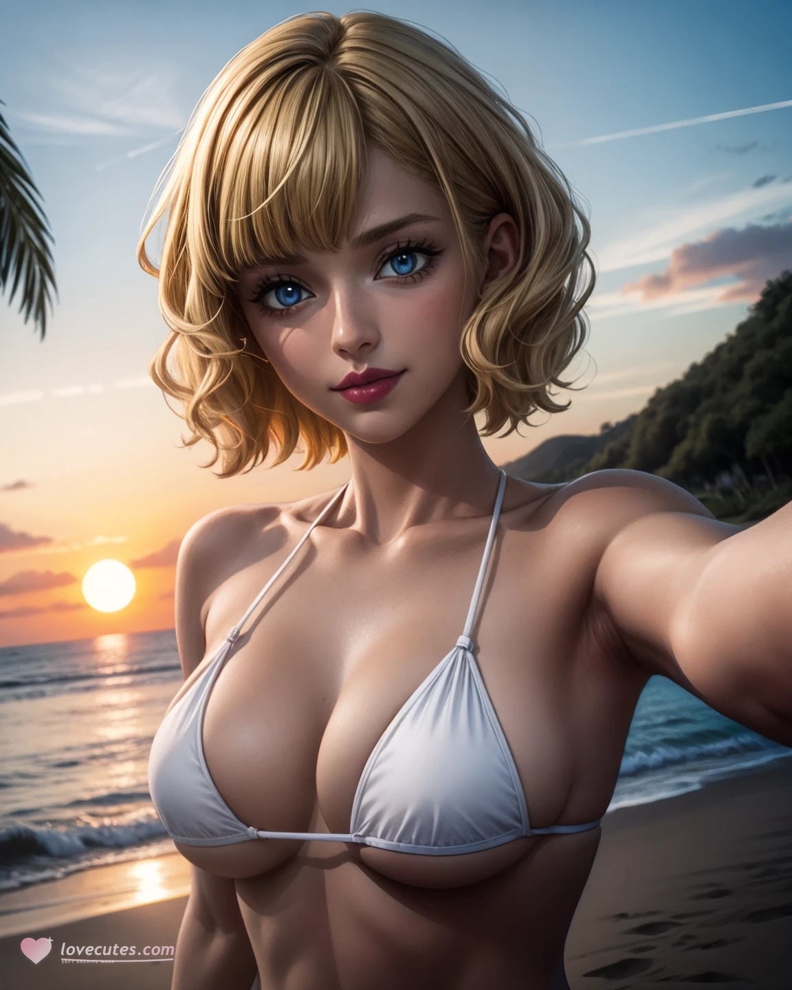AI Generated Anime Girl - One Piece Stussy: Red Dress, White Dress, Bikini, Curvy, Sports Car, Beautiful Legs 57P