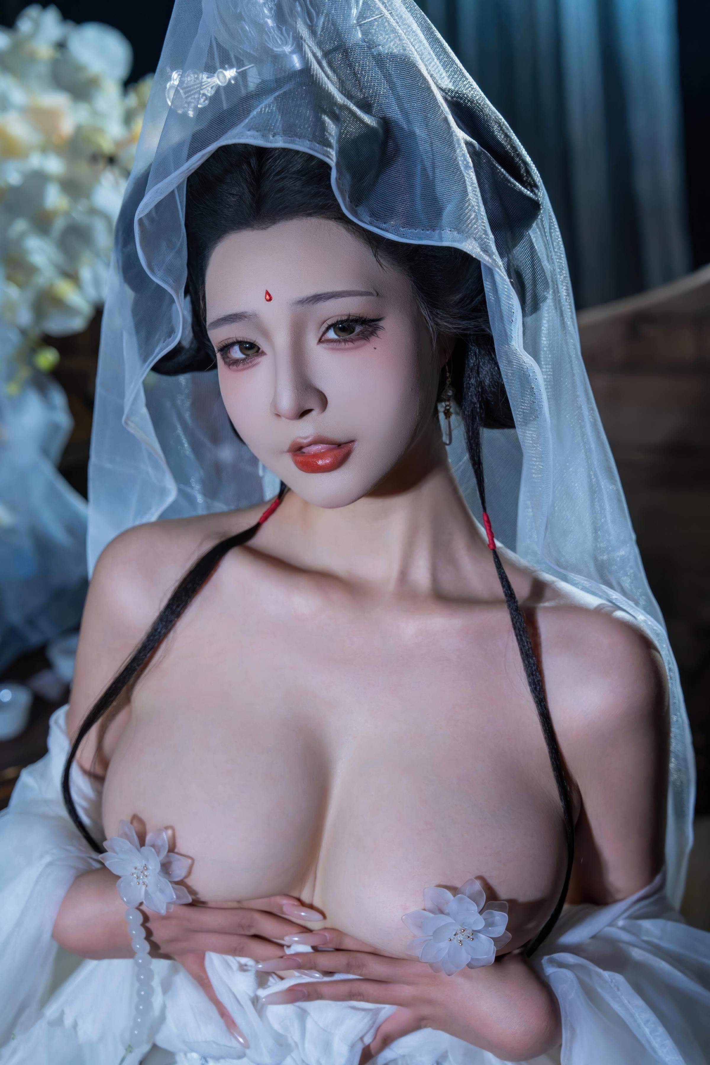 '[私房] yuuhui玉汇 -欲观音：白纱观音露点露穴 佛堂裸身大尺度 135P1V'