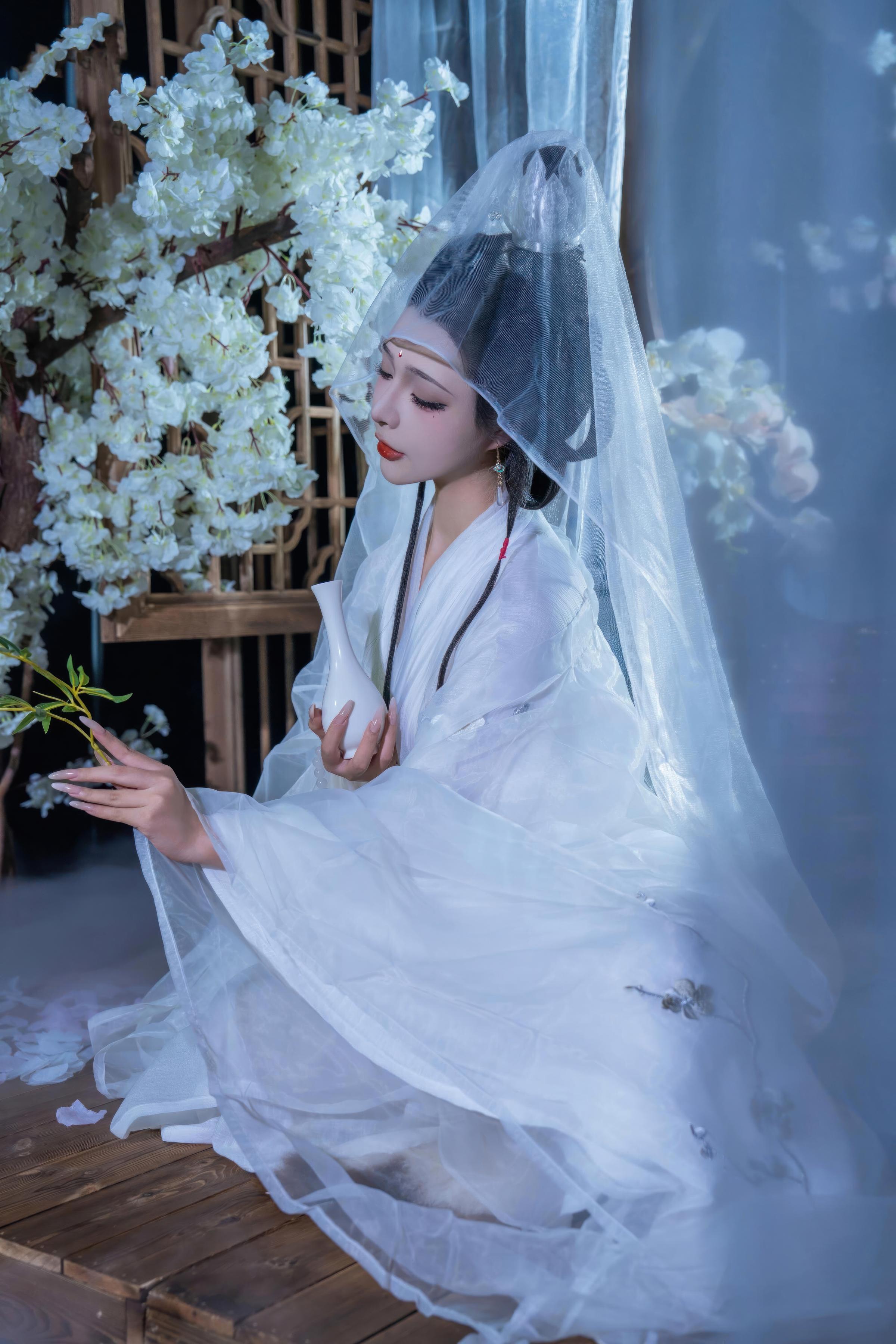 [私房] yuuhui玉汇 - 欲観音：白紗観音露点露穴 佛堂裸身大尺度 135P1V