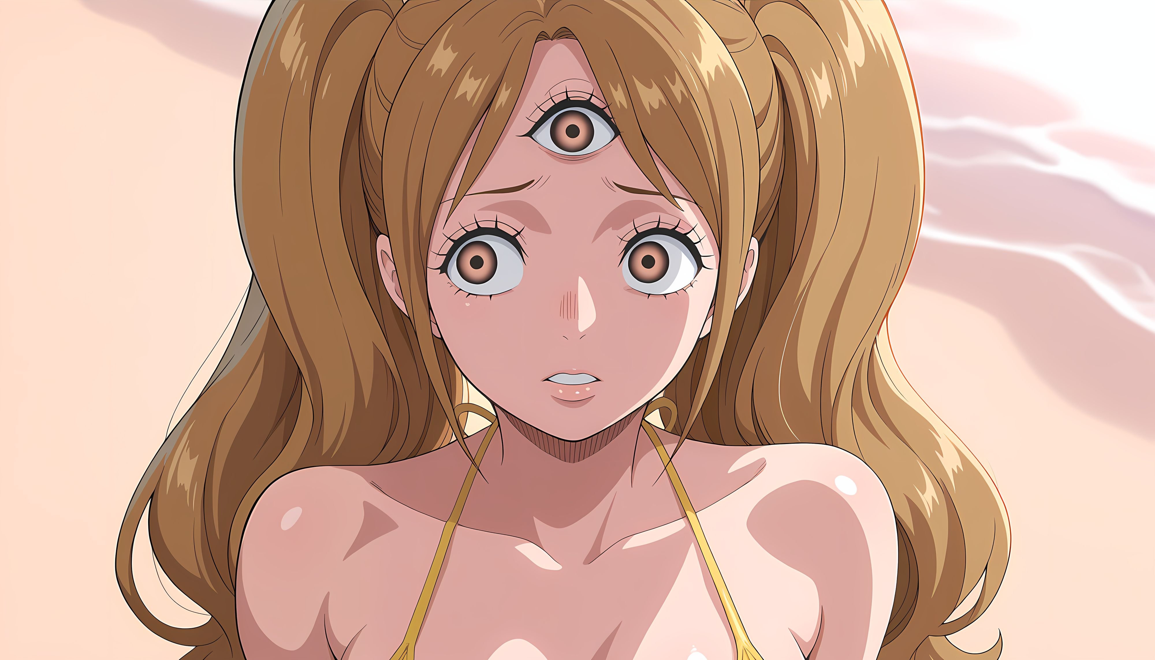 Cô Gái Anime Tạo Bởi AI - 海贼王 夏洛特·布琳: Đôi Bú Mềm Mại Trong Bộ Bikini 391P