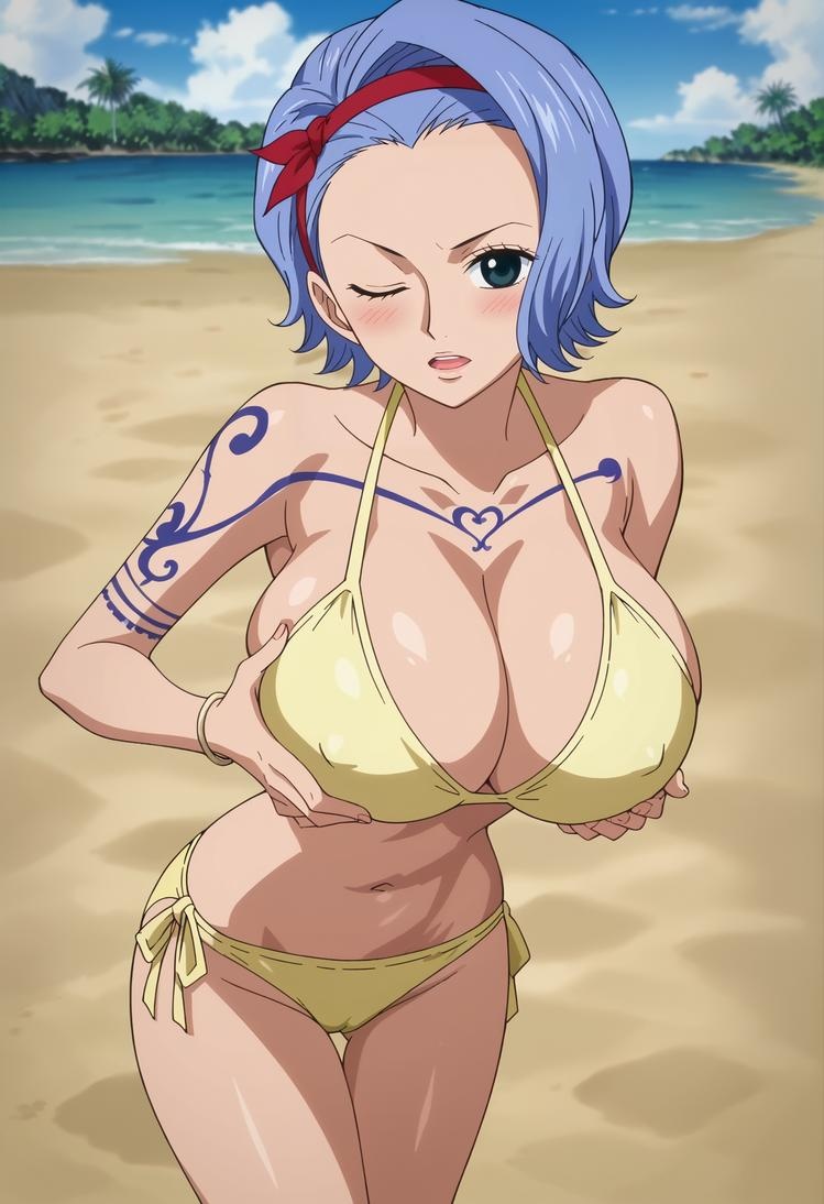 AI Porn - One Piece Nojiko beach AI adult 391P