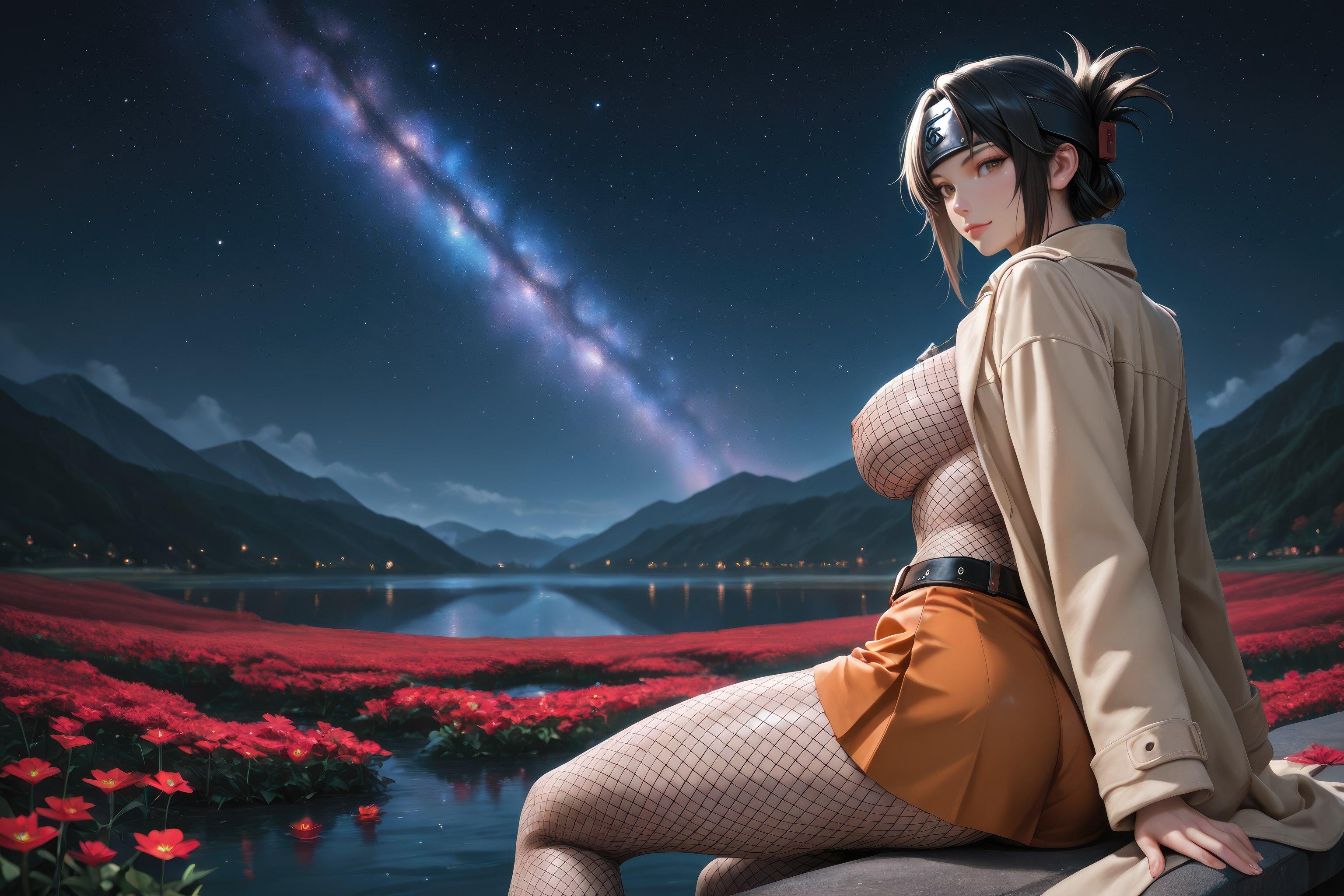 AI Generated Porn - Naruto Mitarashi Anko Nude Ninja AI Gallery 598P