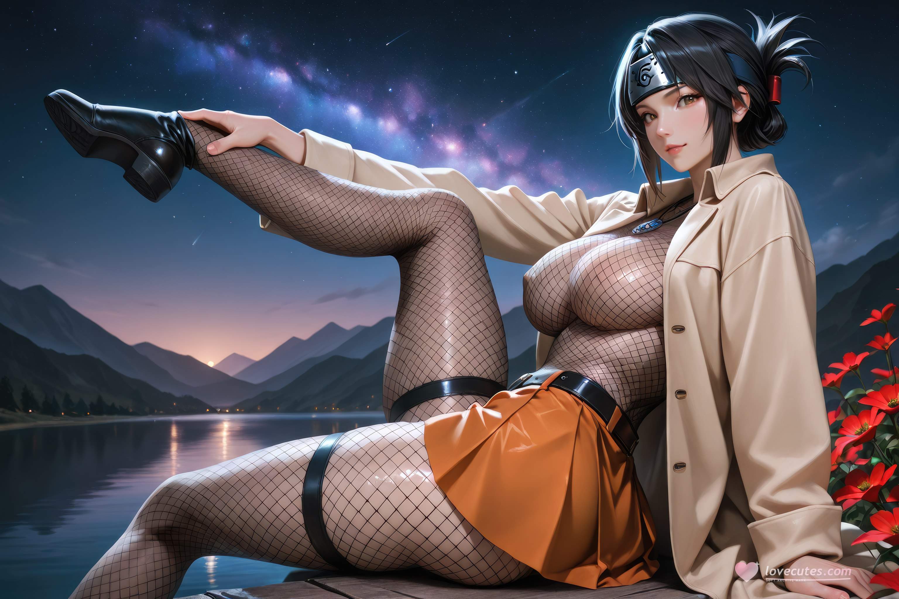 AI Generated Porn - Naruto Mitarashi Anko Nude Ninja AI Gallery 598P