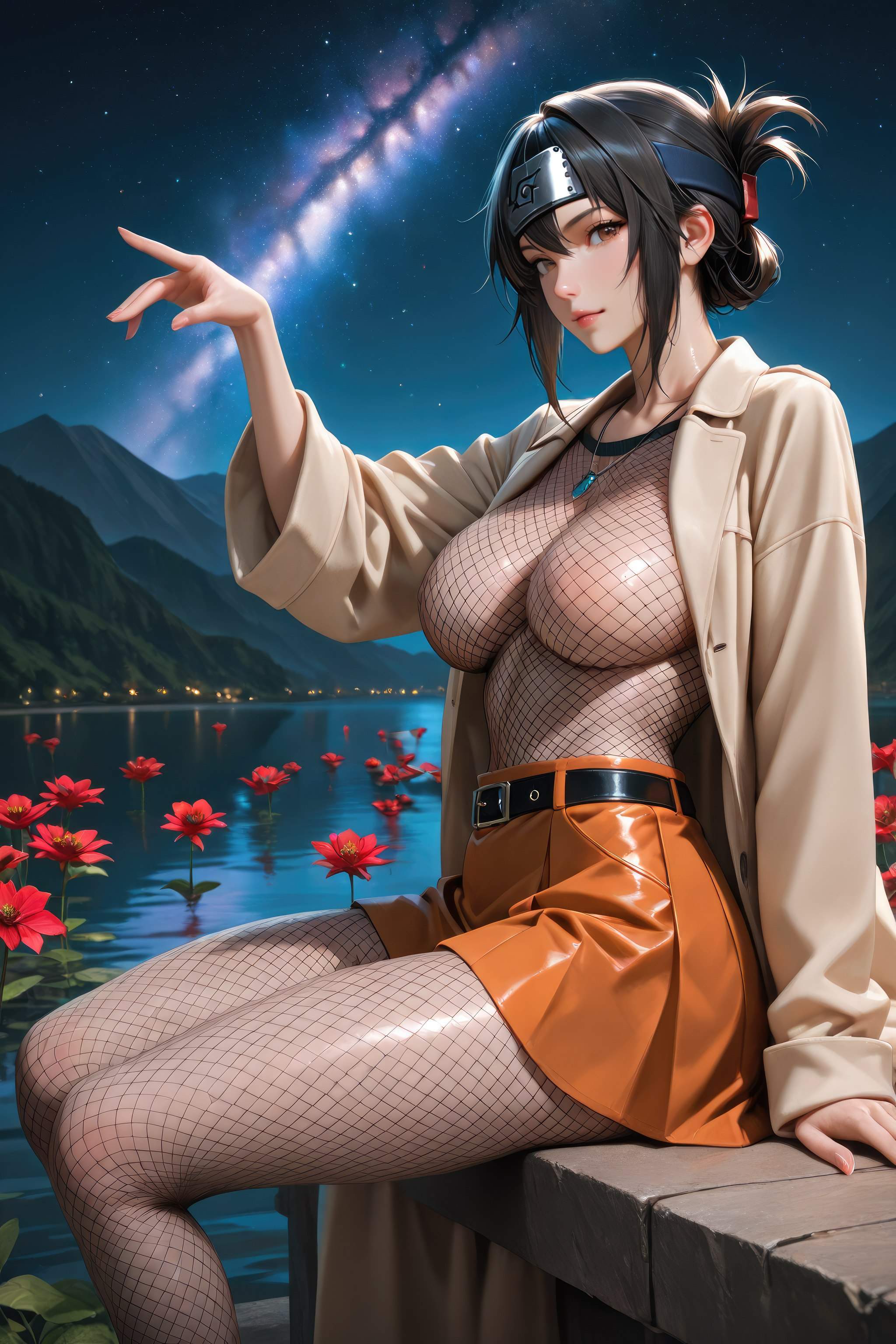 AI Generated Porn - Naruto Mitarashi Anko Nude Ninja AI Gallery 598P