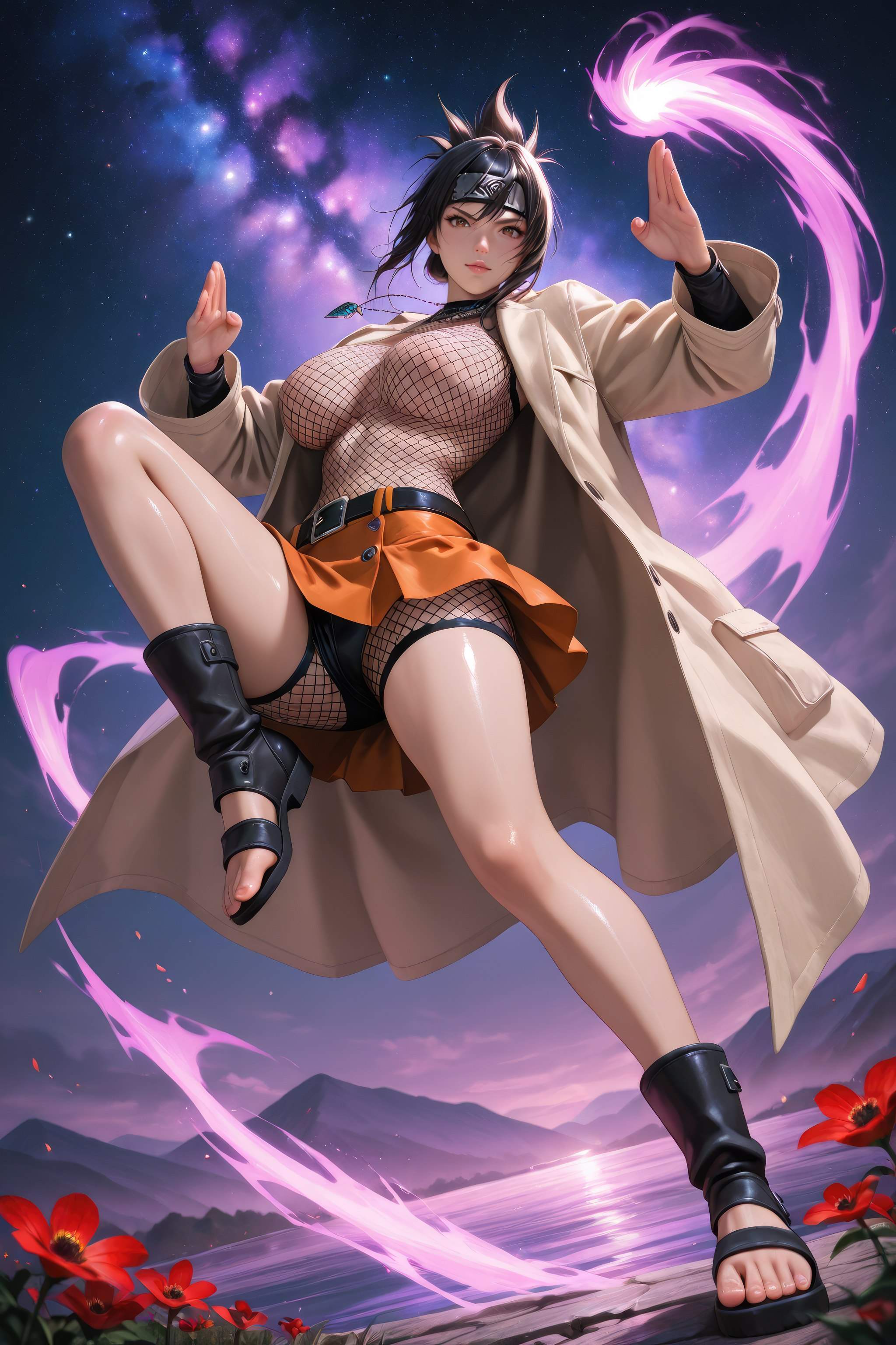 AI Porn - Naruto Mitarashi Anko AI nudes 598P
