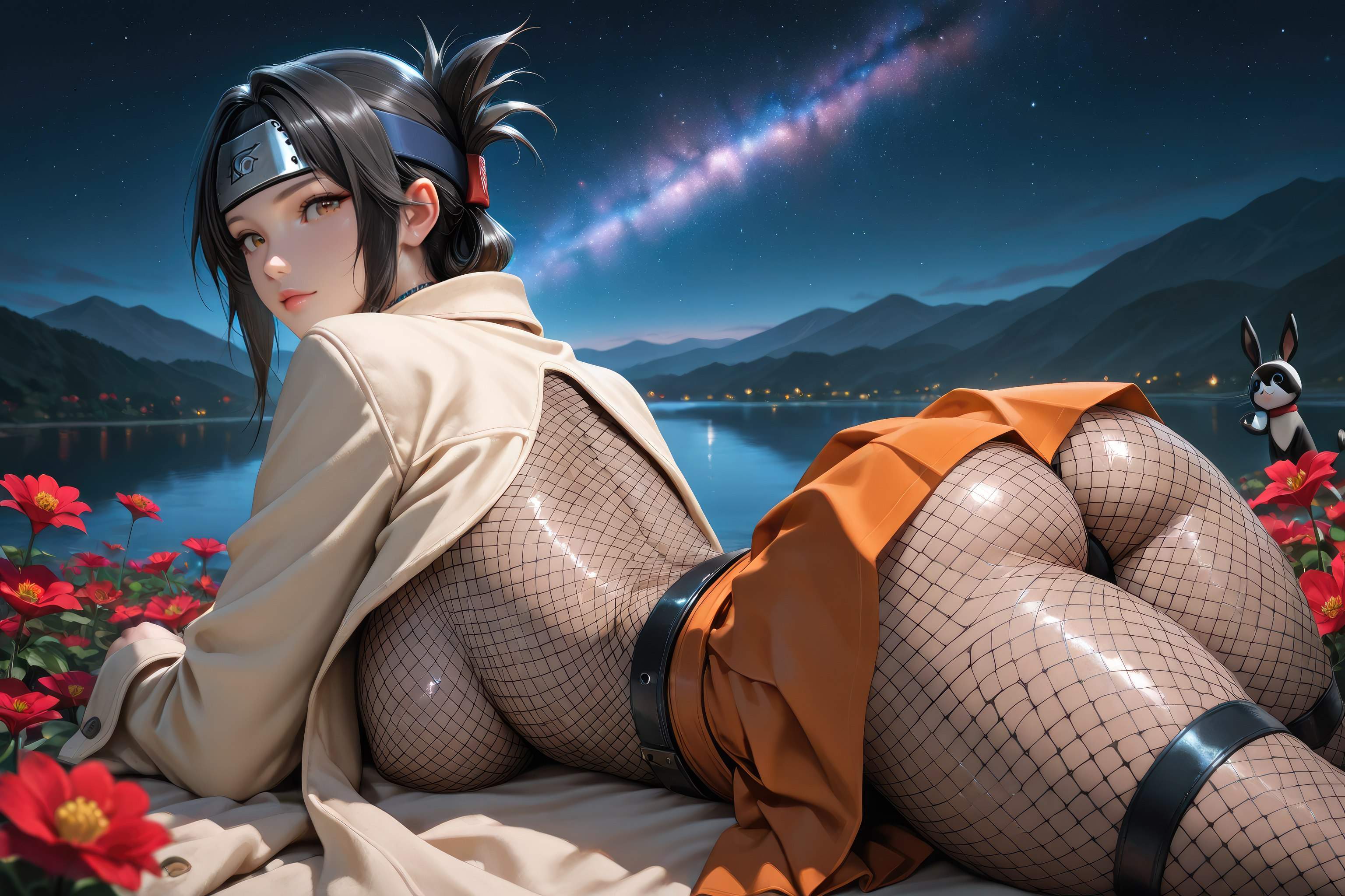 AI Porn - Naruto Mitarashi Anko AI nudes 598P