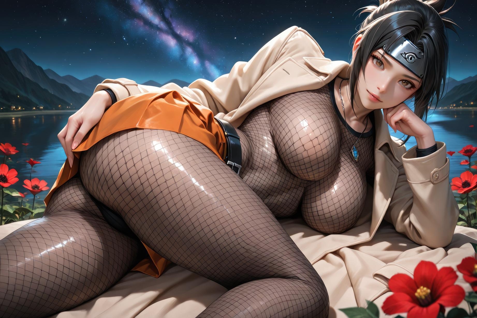 AI Porn - Naruto Mitarashi Anko AI nudes 598P
