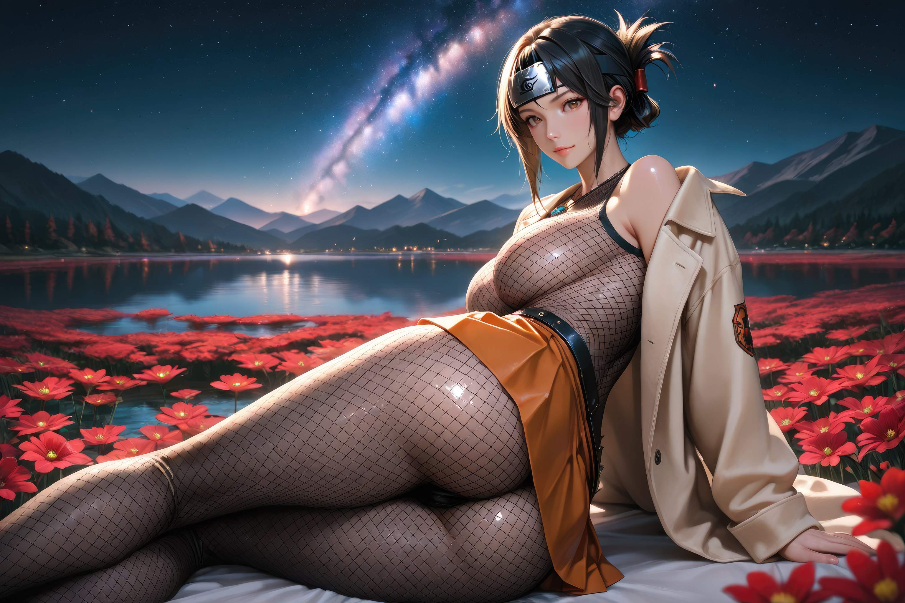 AI Porn - Naruto Mitarashi Anko AI nudes 598P