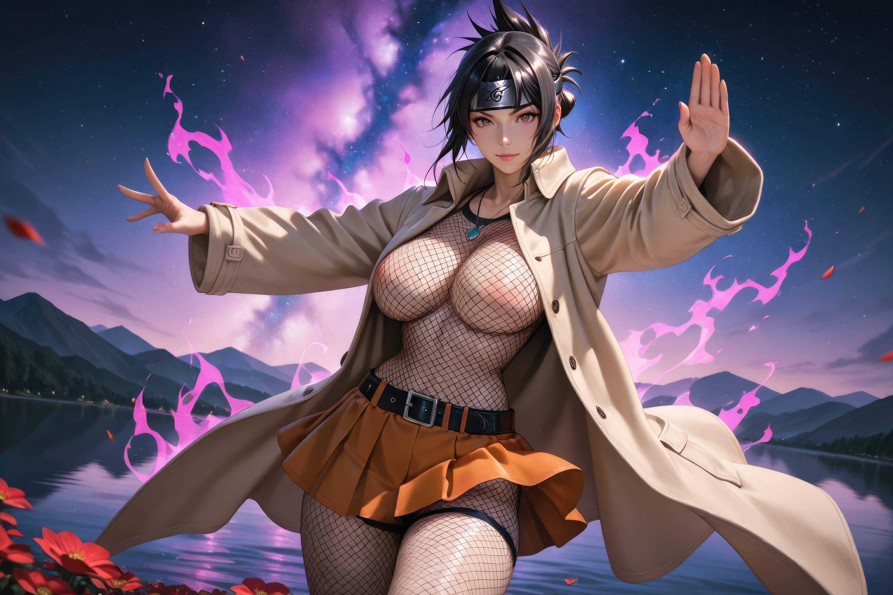 AI Porn - Naruto Mitarashi Anko AI nudes 598P