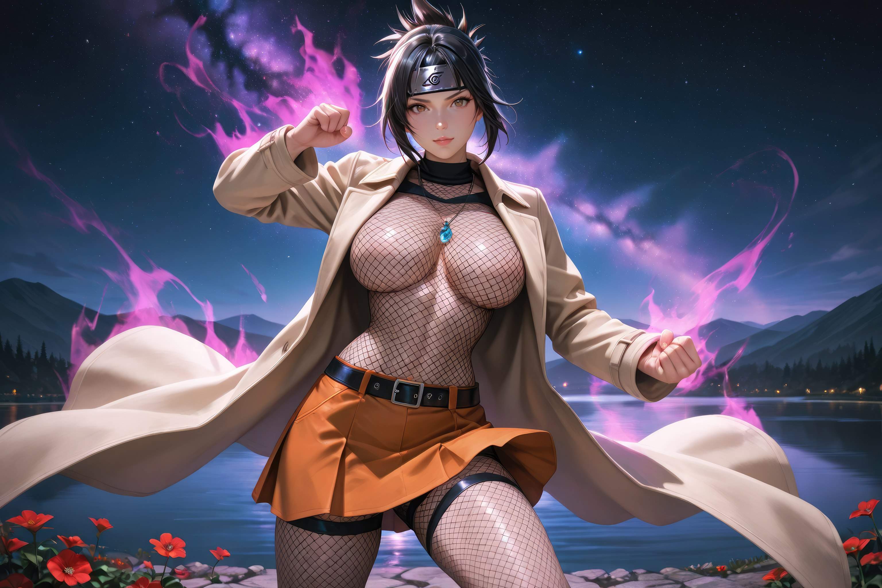 AI Porn - Naruto Mitarashi Anko AI nudes 598P