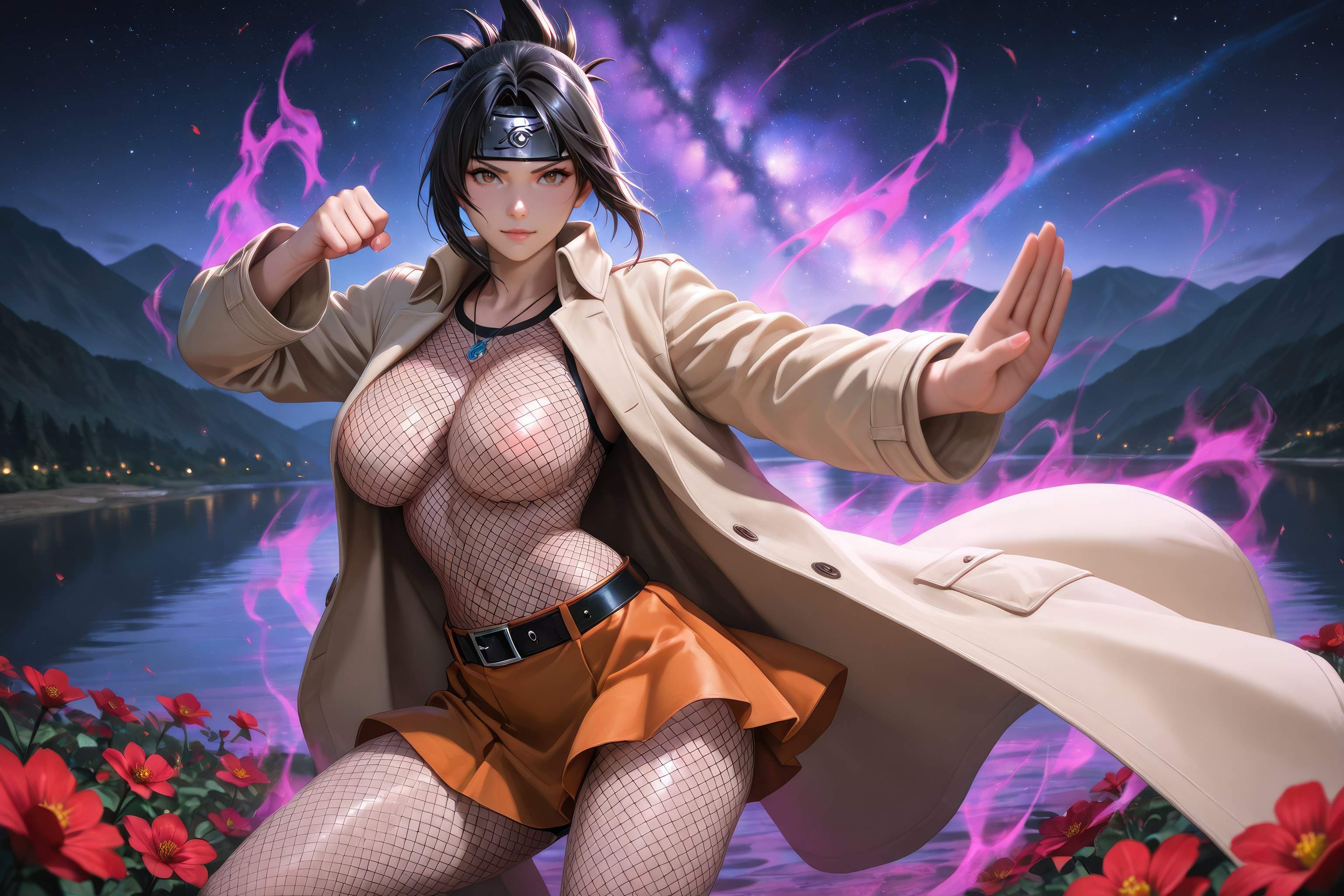 AI Porn - Naruto Mitarashi Anko AI nudes 598P