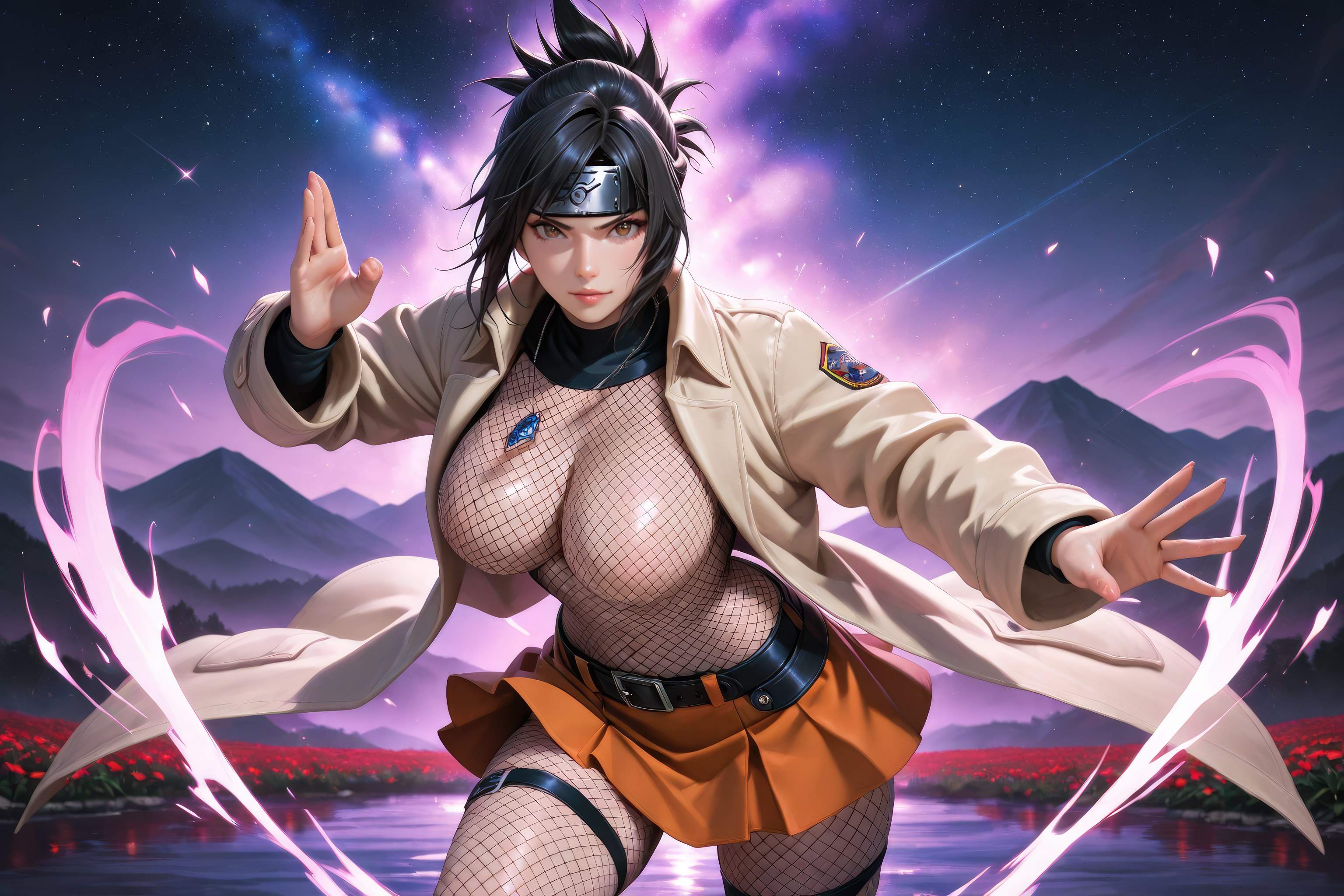 AI Porn - Naruto Mitarashi Anko AI nudes 598P