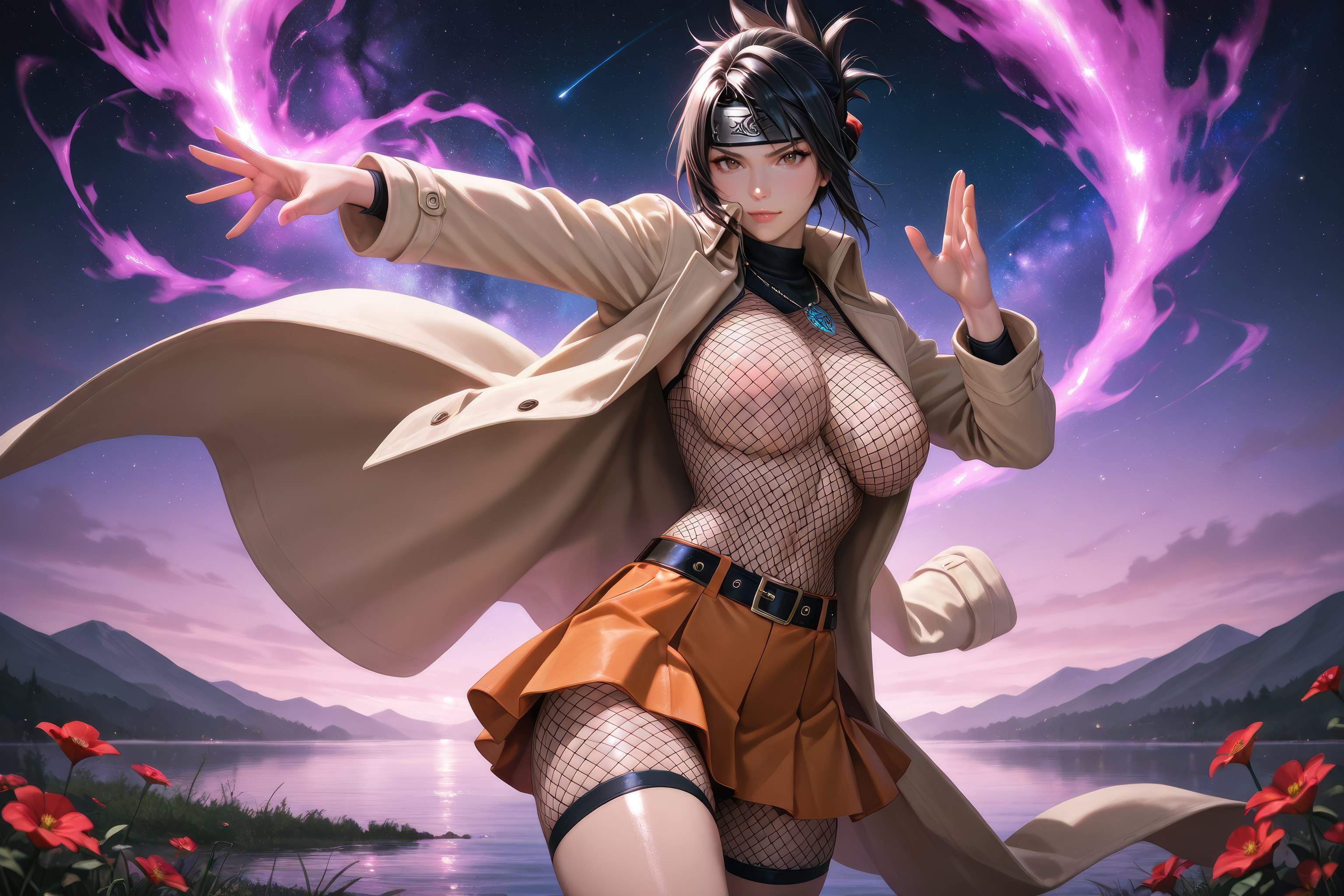 AI Porn - Naruto Mitarashi Anko AI nudes 598P