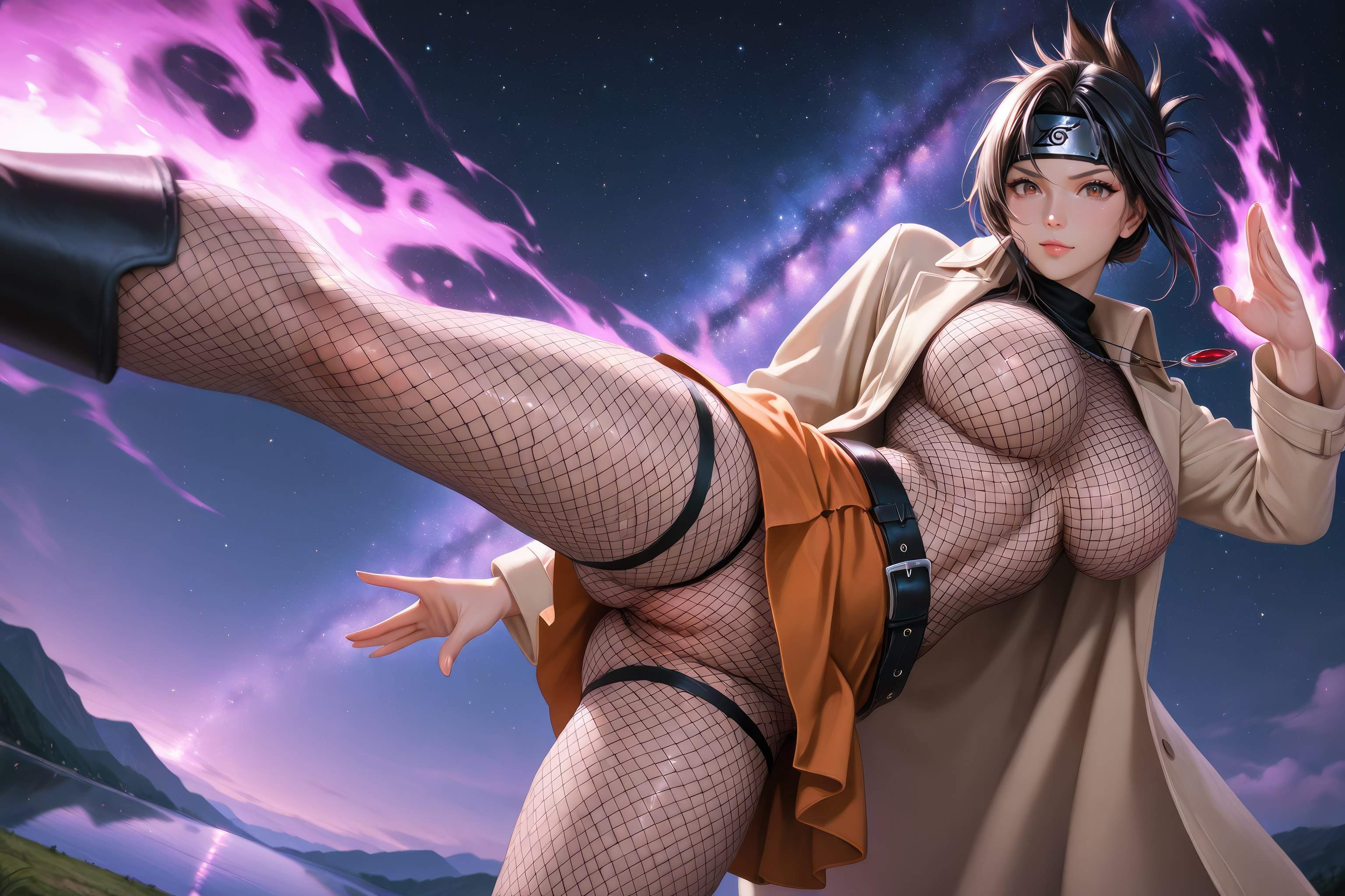 AI Porn - Naruto Mitarashi Anko AI nudes 598P