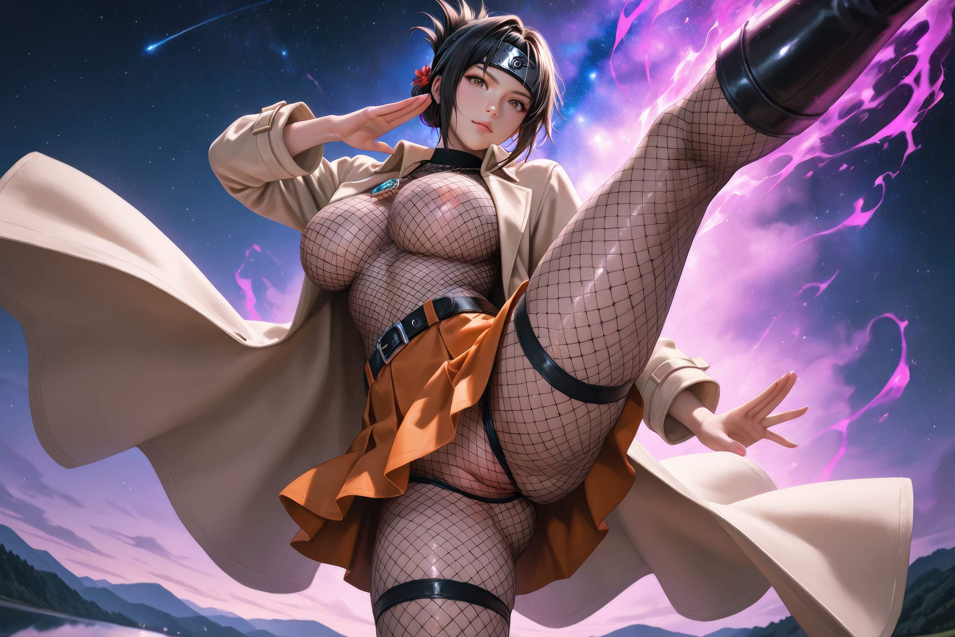 AI Porn - Naruto Mitarashi Anko AI nudes 598P