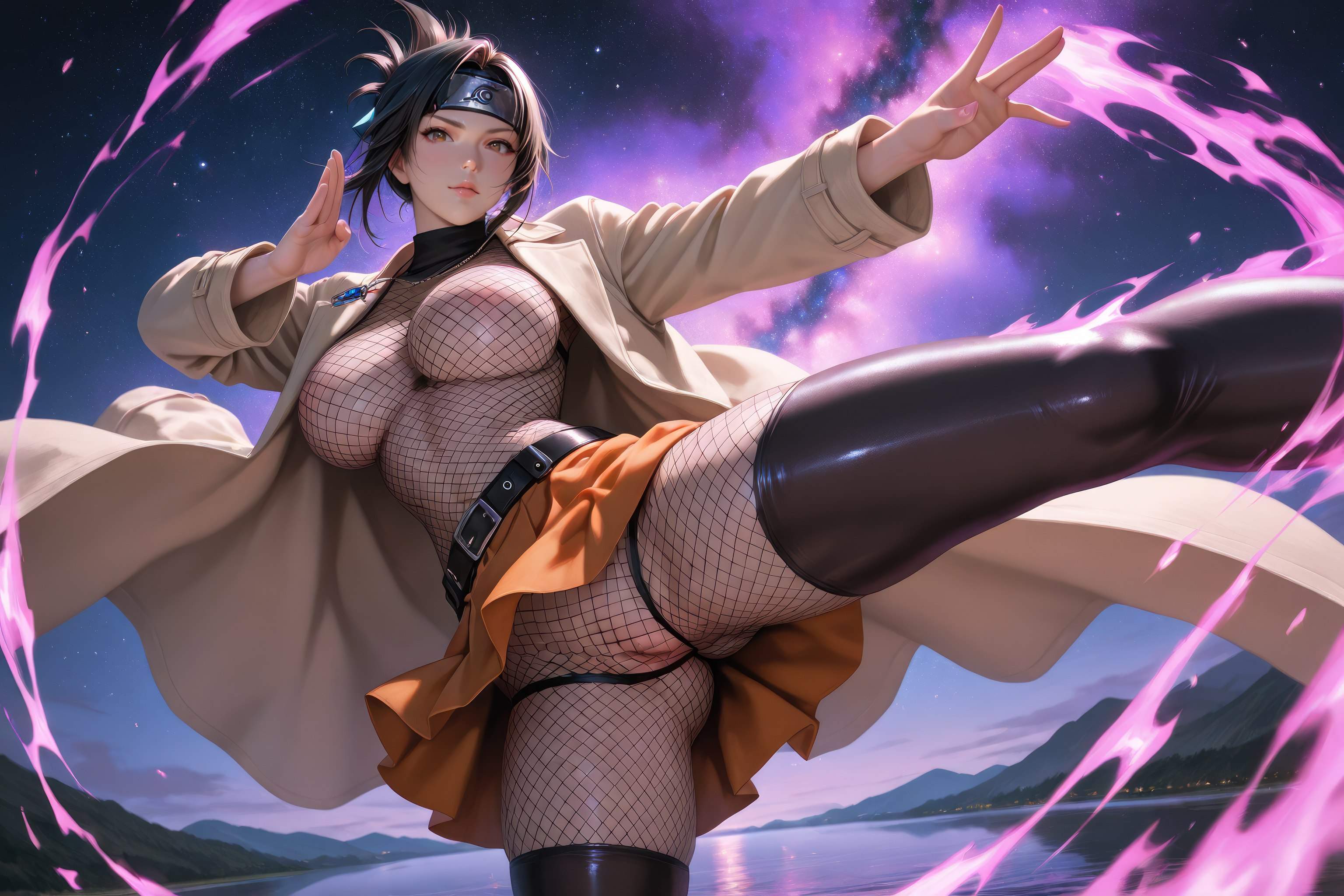 AI Porn - Naruto Mitarashi Anko AI nudes 598P