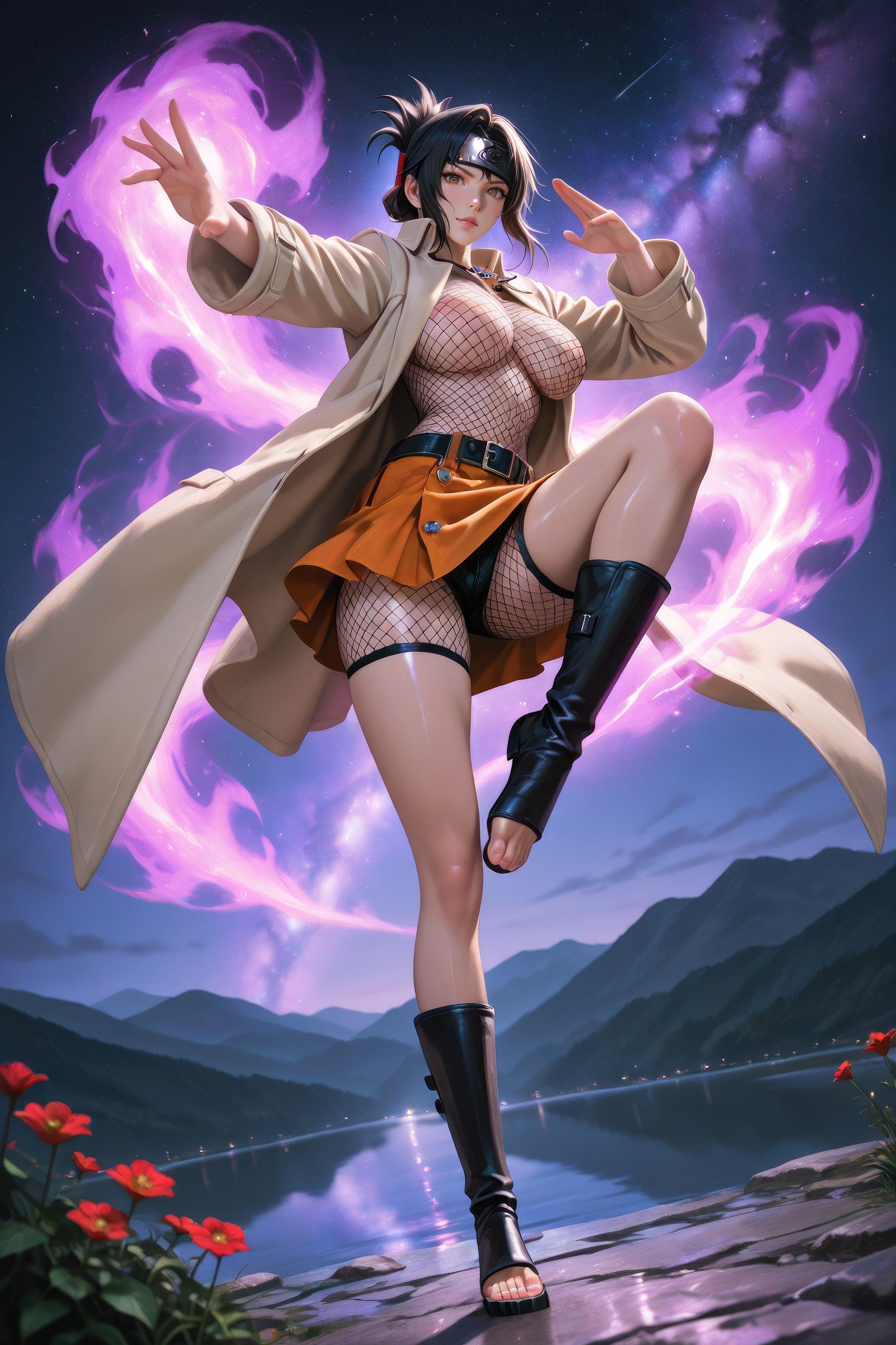 AI Porn - Naruto Mitarashi Anko AI nudes 598P
