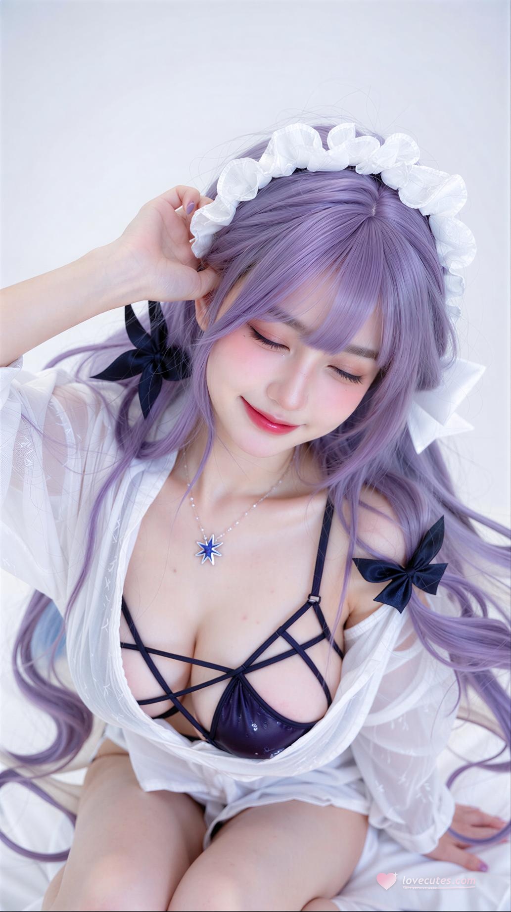 Cô Gái Anime Tạo Bởi AI - Bộ Sưu Tập COS Thực Tế 2: Nhiều Nhân Vật Trong Đồ Bơi, Đồ Lót, Đồng Phục - 66P