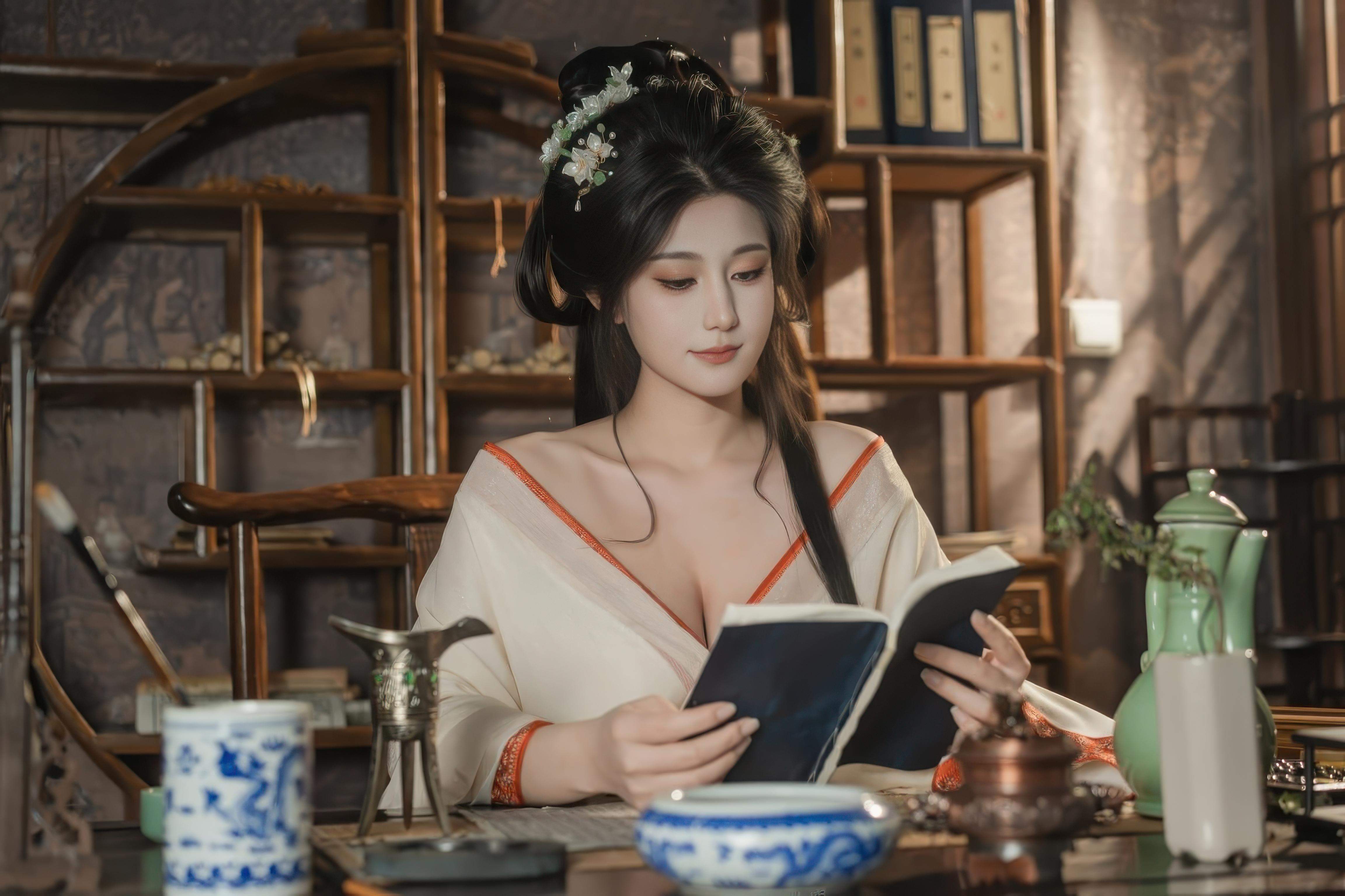 [私房] 星澜是澜澜叫澜妹呀 - 痴情缚：古風繩縛薄紗 巨乳露點私房 74P1V