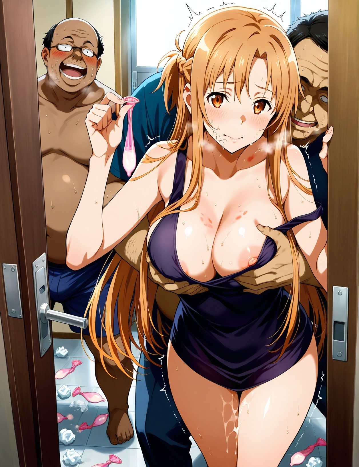 AI Generated Porn - Sword Art Online Asuna Hot Spring Group Gallery 119P