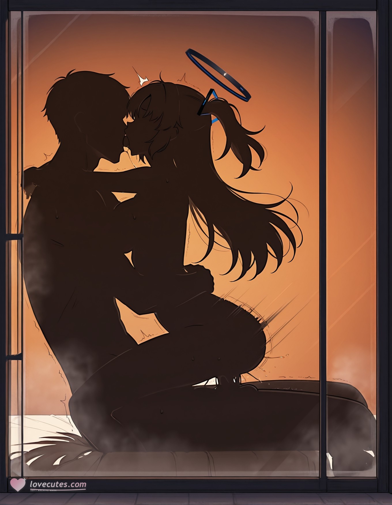 AI Porn - 碧蓝档案 早濑优香比基尼群交 AI 图库 153P