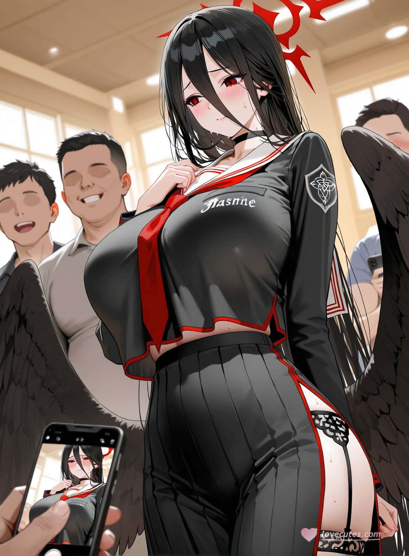 AI Porn - 碧藍檔案 羽川蓮見成人 AI 圖庫 210P