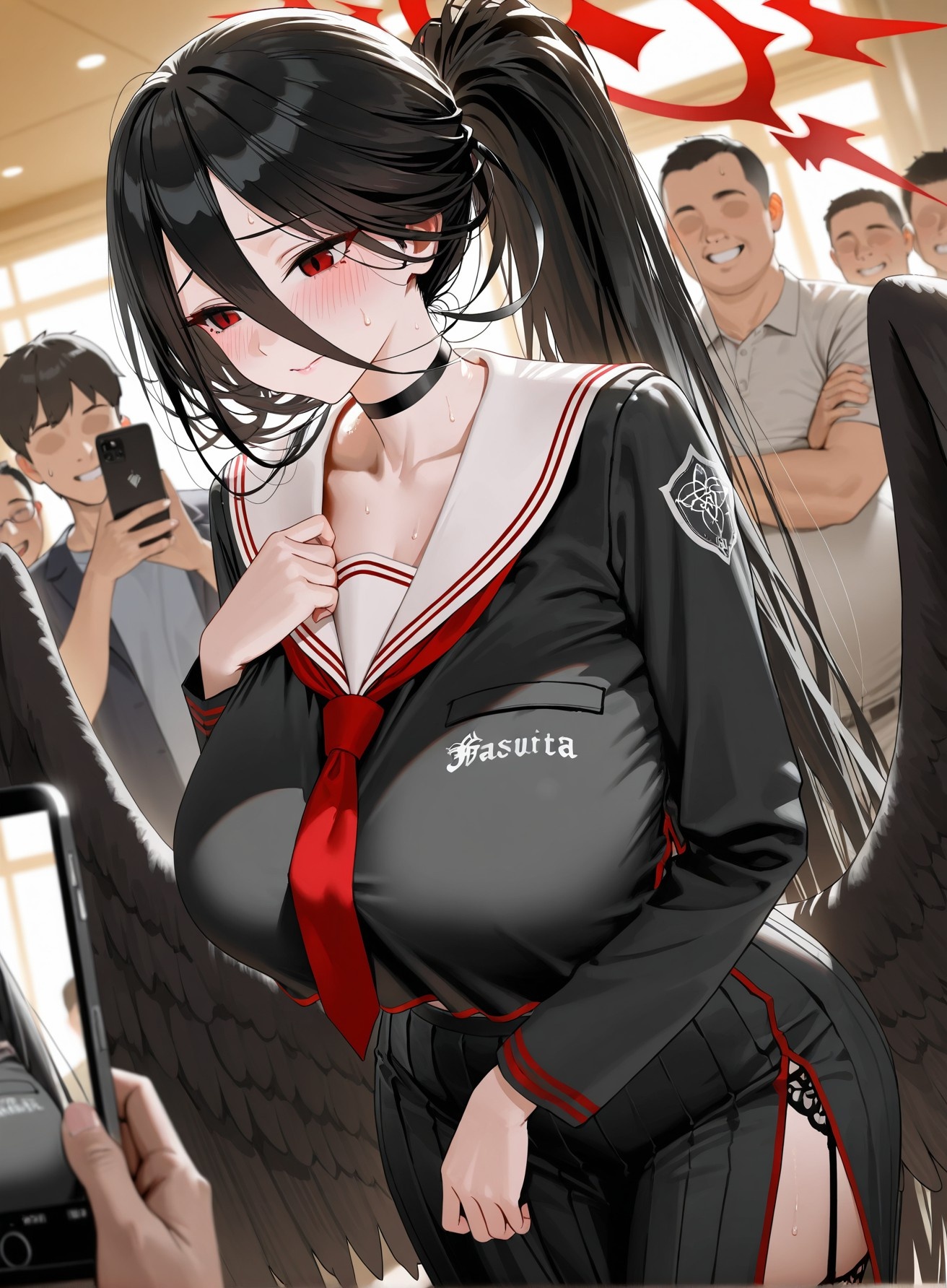 AI Porn - 碧藍檔案 羽川蓮見成人 AI 圖庫 210P