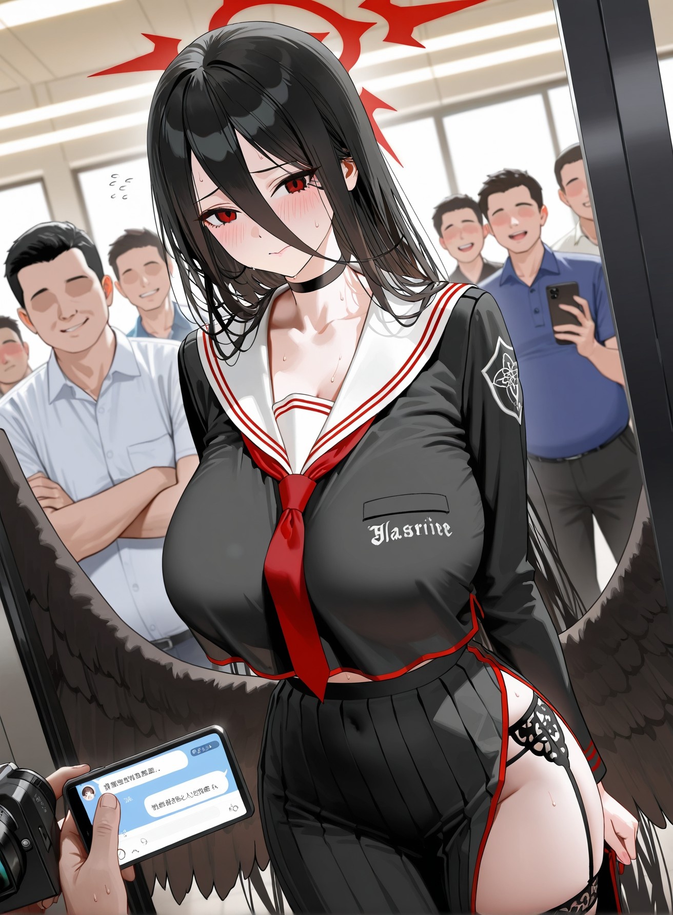 AI Porn - 碧藍檔案 羽川蓮見成人 AI 圖庫 210P