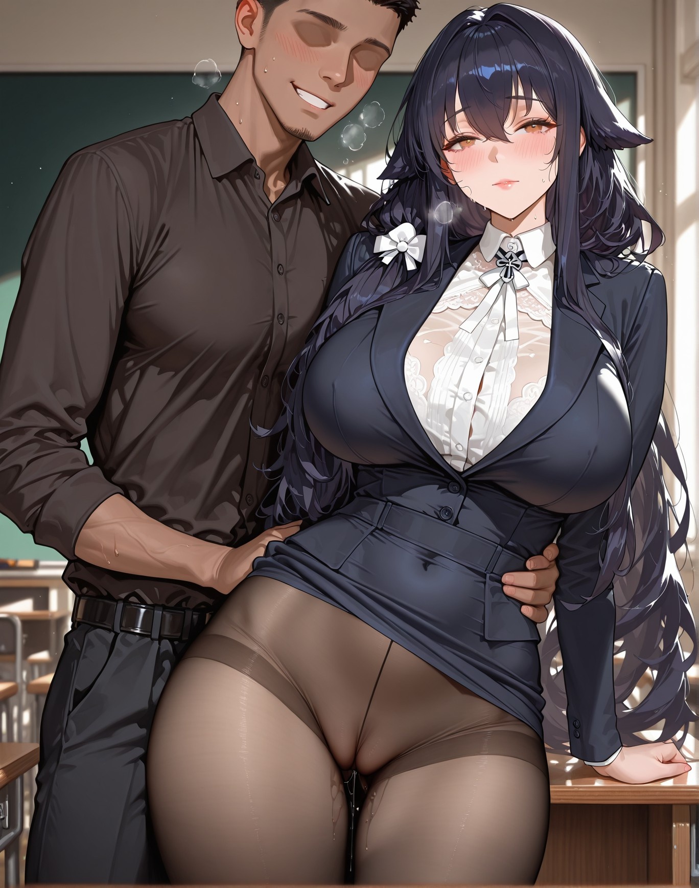 AI Porn - 碧藍航線 吾妻辦公室群交 AI 圖庫 134P