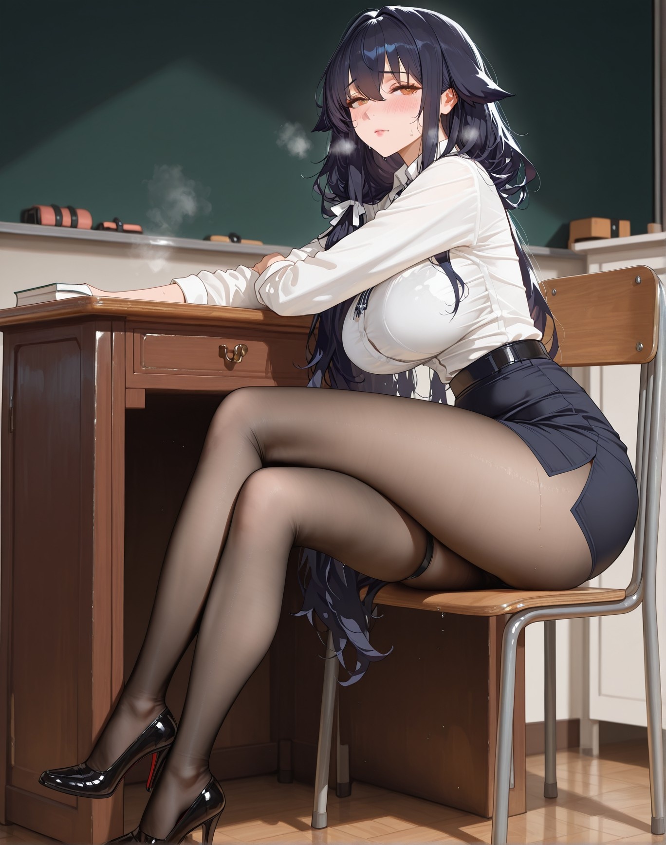 AI Generated Porn - Azur Lane Azuma Office Group AI Gallery 134P