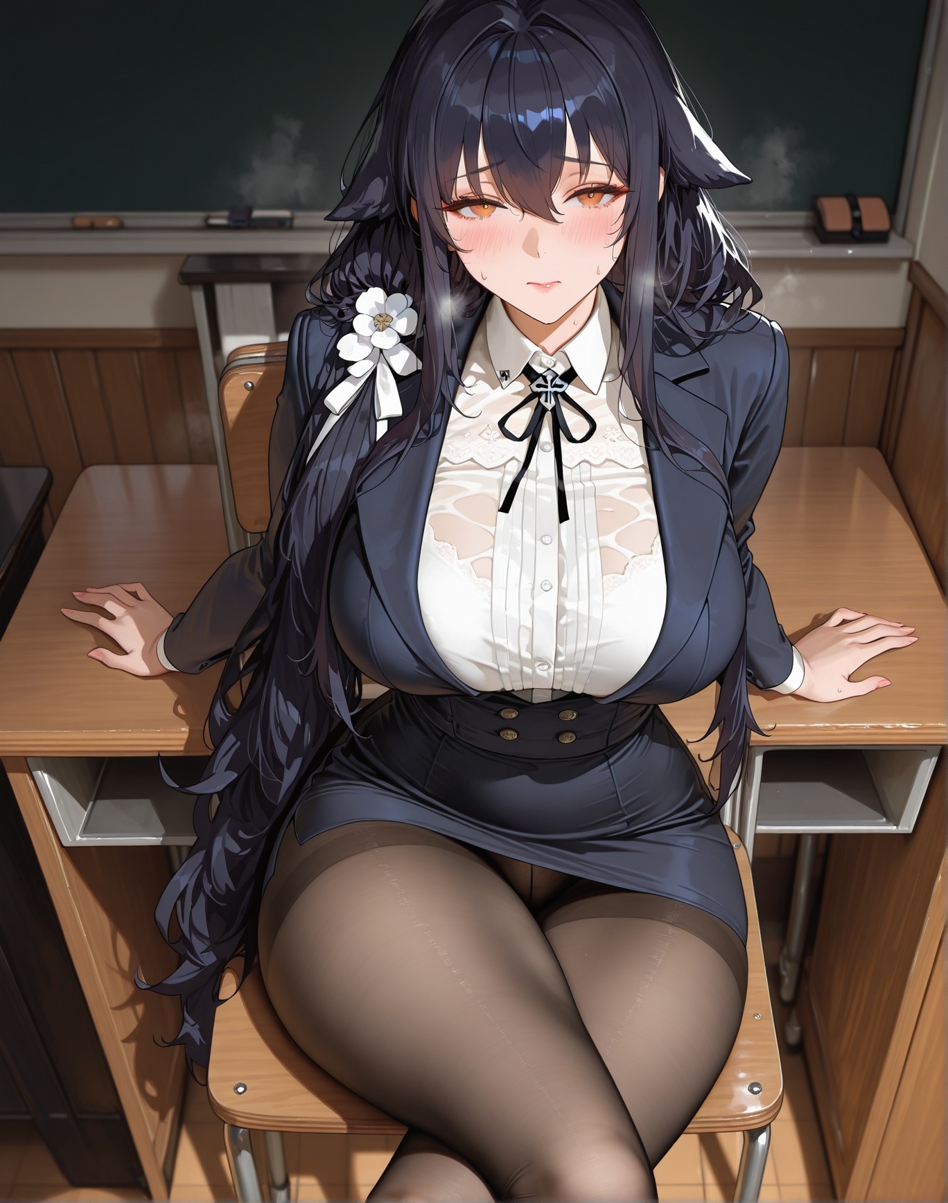 AI Generated Porn - Azur Lane Azuma Office Group AI Gallery 134P