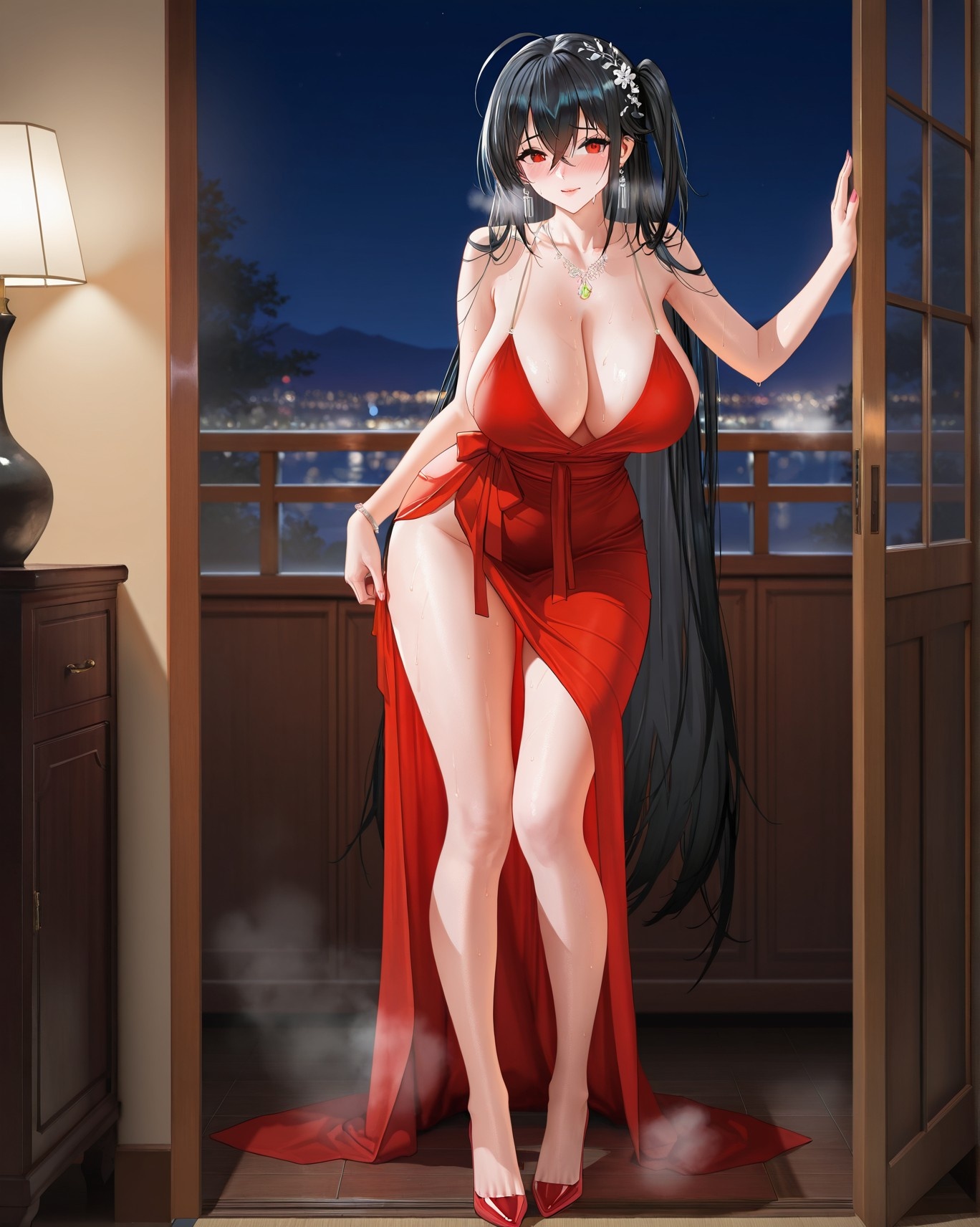 Cô Gái Anime Tạo Bởi AI - 碧蓝航线 太凤吾妻光辉等合集: Bộ Ảnh Bãi Biển Với Trang Phục Tắm 191P