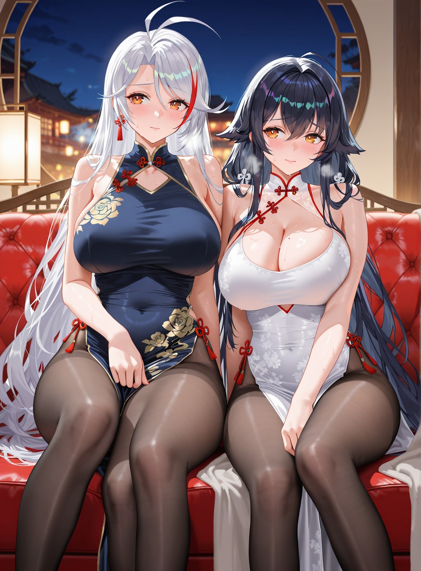 Cô Gái Anime Tạo Bởi AI - 碧蓝航线 太凤吾妻光辉等合集: Bộ Ảnh Bãi Biển Với Trang Phục Tắm 191P