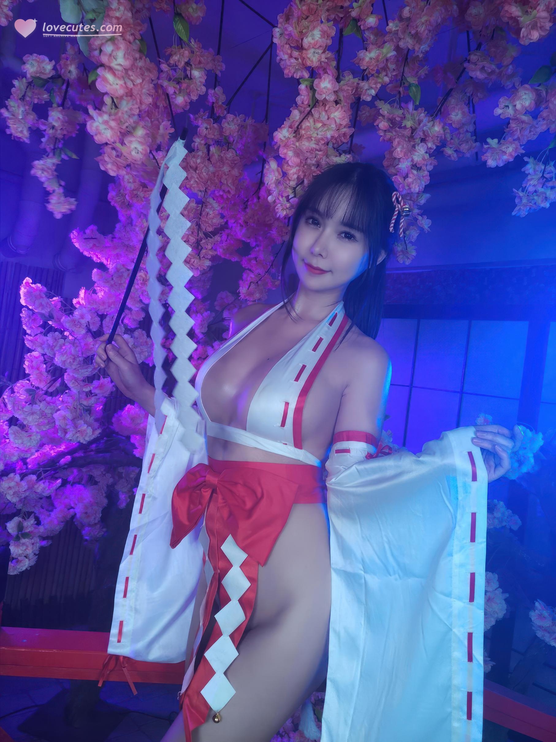 [ภาพถ่าย] ปลาแม่น้ำอเมซอน - น้ำเดือนหกเทพธิดา: ชุดมิโกะศาลเจ้าเซ็นโกคุ สวยงามในสไตล์โบราณ 28P