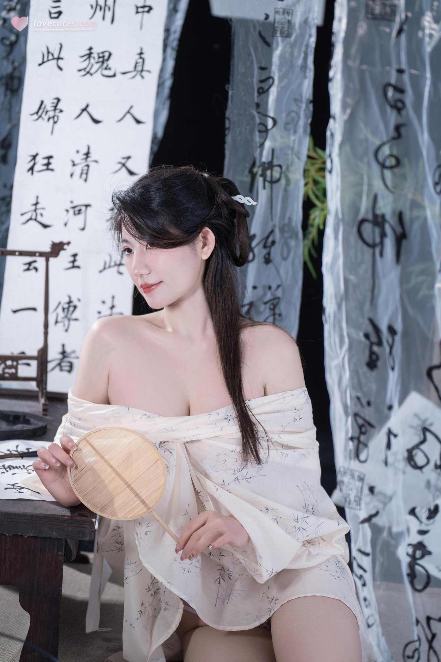 [私房] 星澜是澜澜叫澜妹呀 - 相思：薄紗書房貼紙遮點 古風私房 92P6V