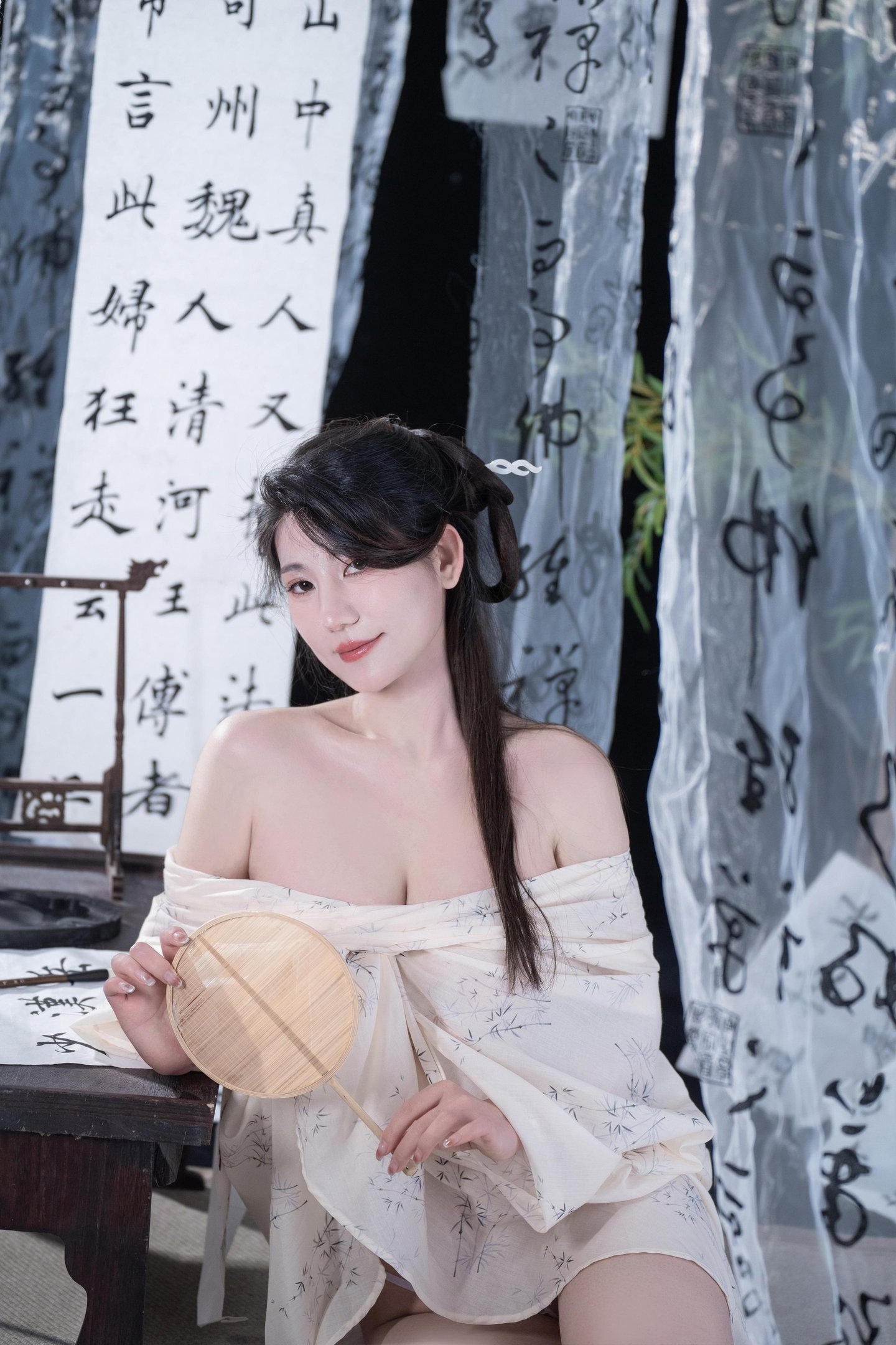 [私房] 星澜是澜澜叫澜妹呀 - 相思：薄紗書房貼紙遮點 古風私房 92P6V
