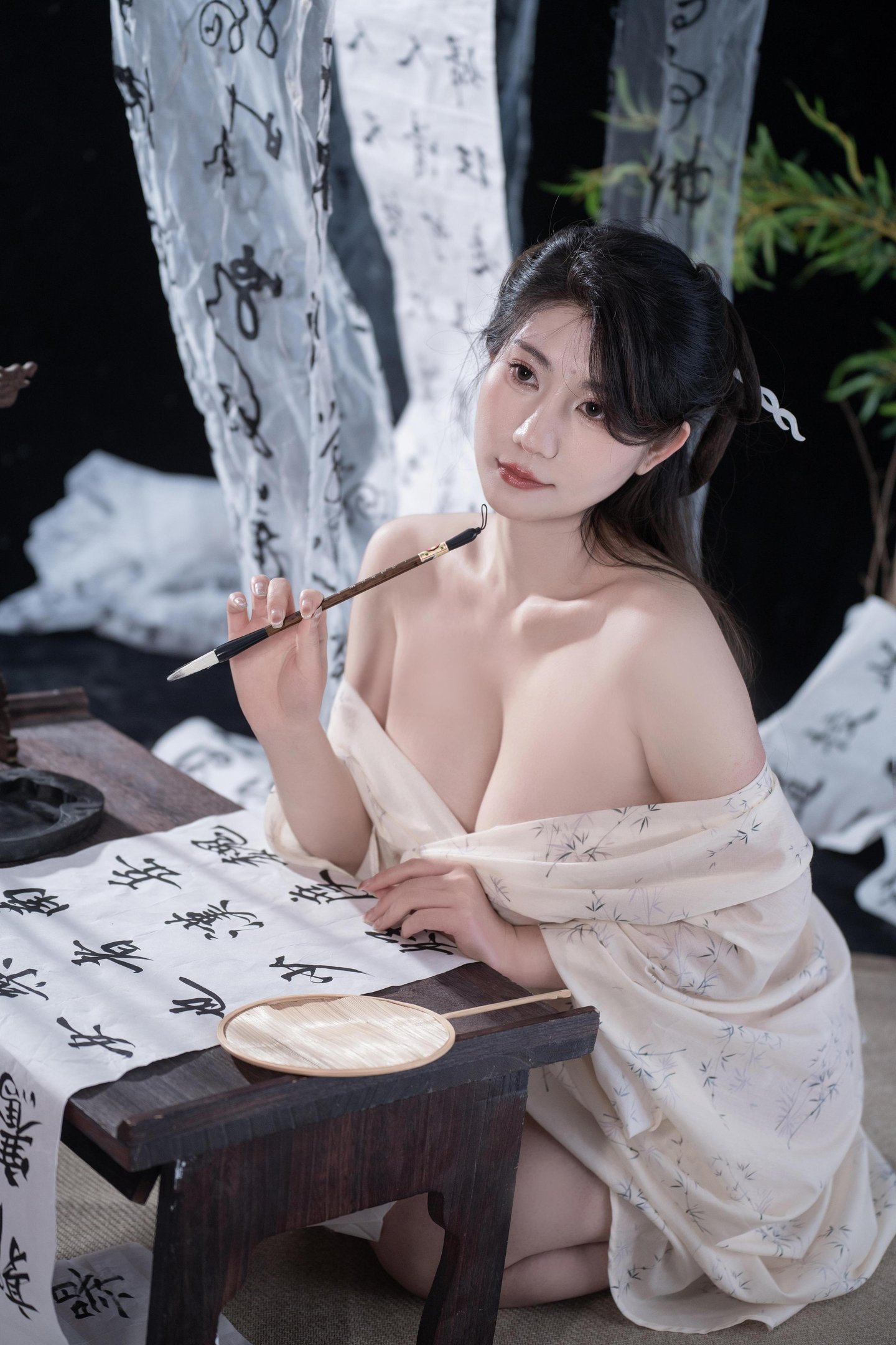 [私房] 星澜是澜澜叫澜妹呀 - 相思：薄纱书房贴纸遮点 古风私房 92P6V