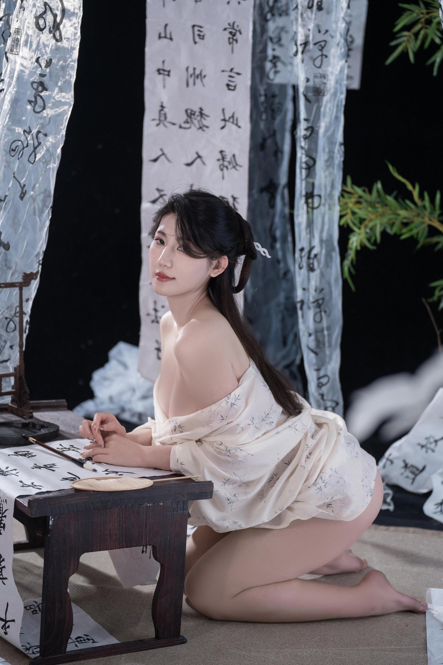 [私房] 星澜是澜澜叫澜妹呀 - 相思：薄纱书房贴纸遮点 古风私房 92P6V