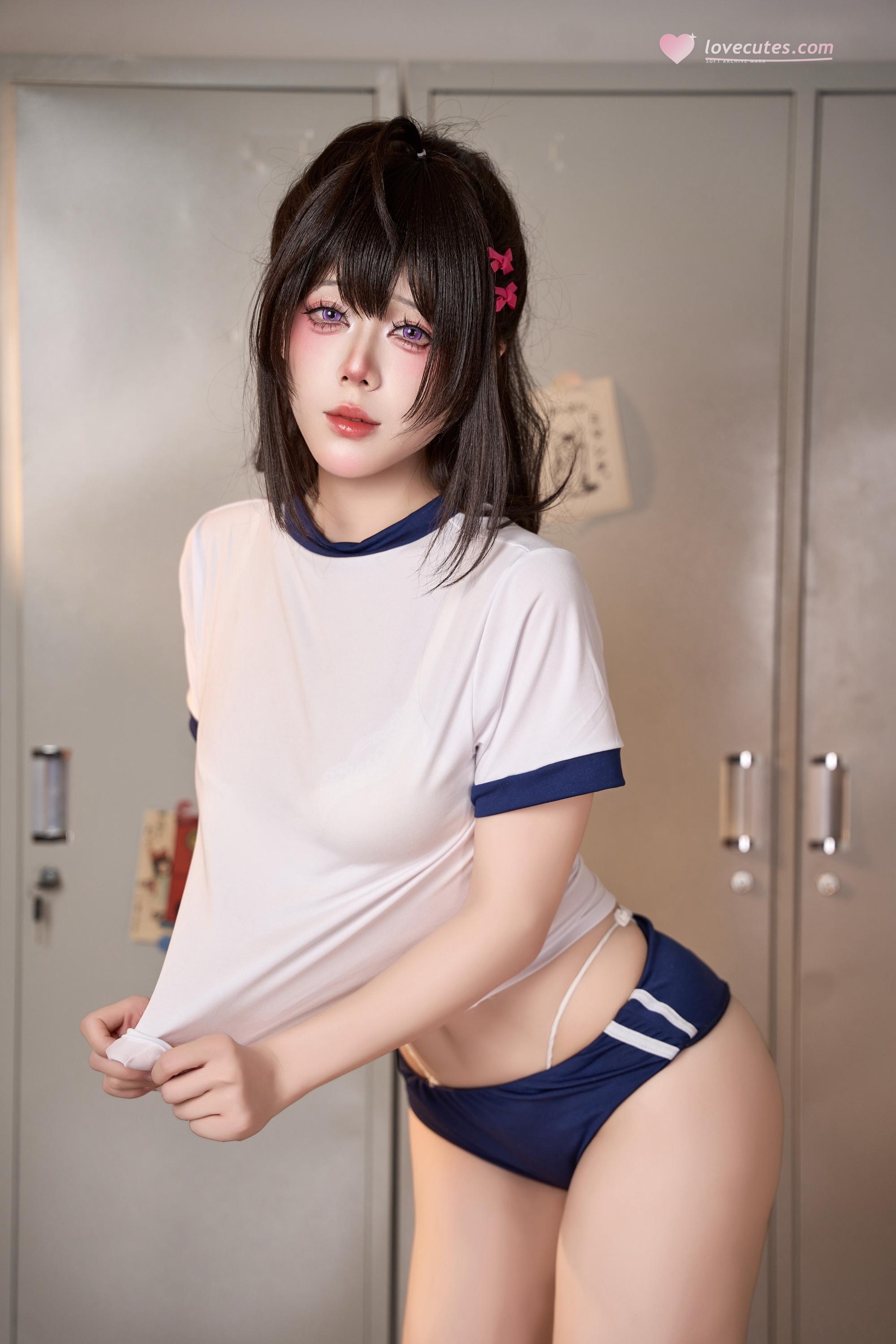 [cospaly] 九言 - 棕色塵埃2 羅安 體操服：運動制服角色還原 75P