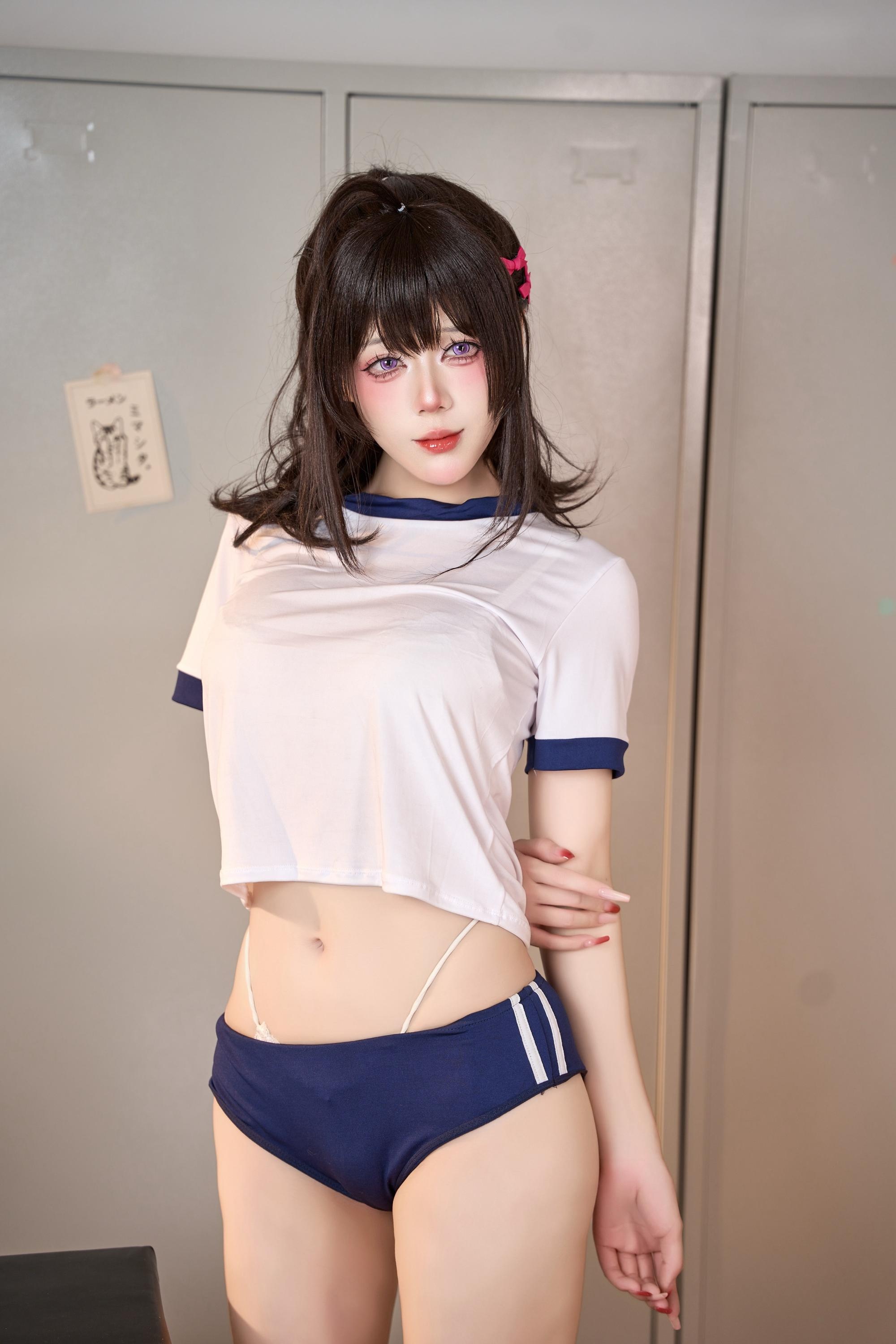【コスプレ】九言 - 棕色尘埃2 ロアン 体操服：運動制服キャラクター再現 75P