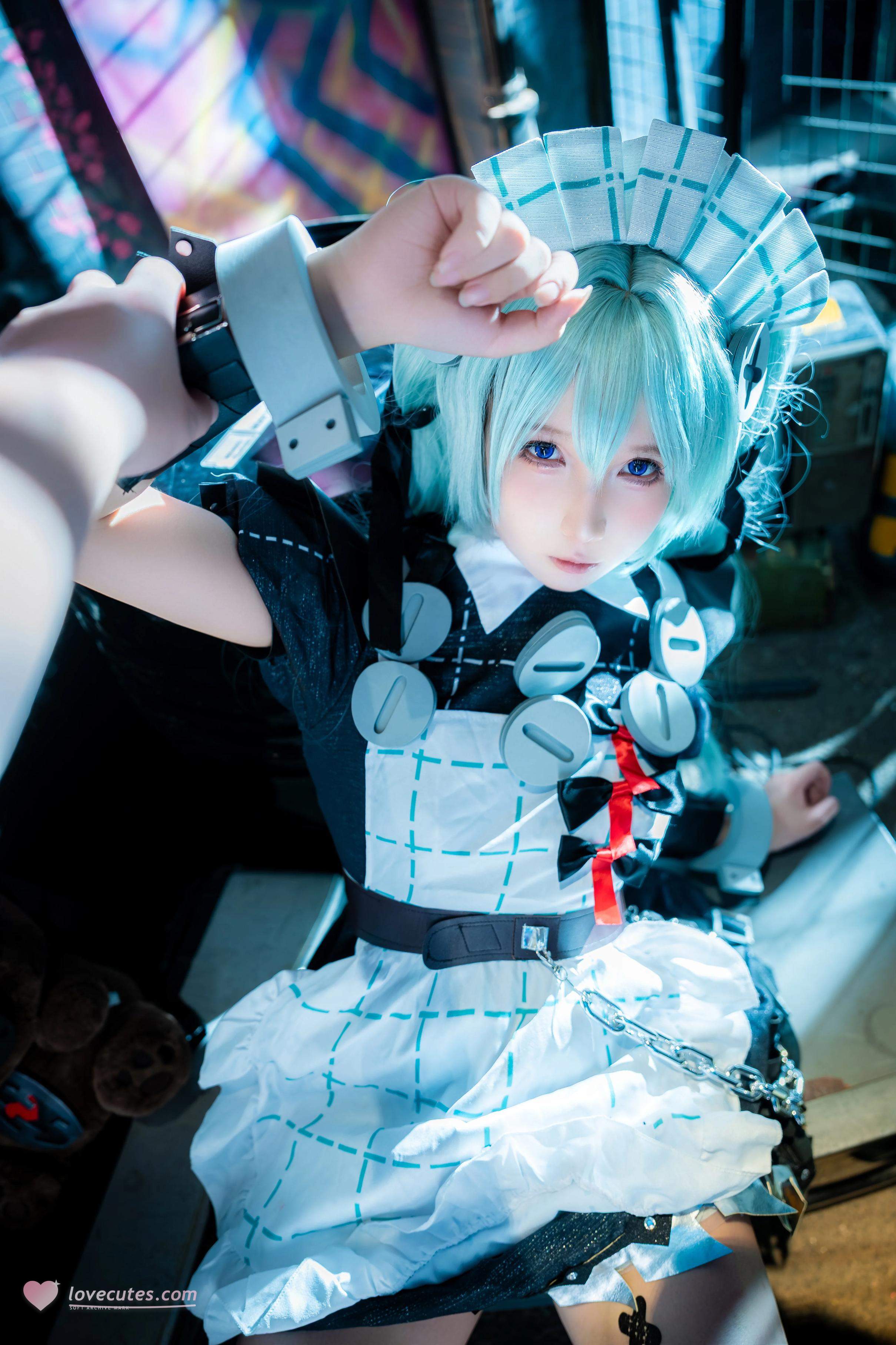 [cosplay] 小和甜酒 - 绝区零 可琳：绿发女仆机械场景 角色还原 69P